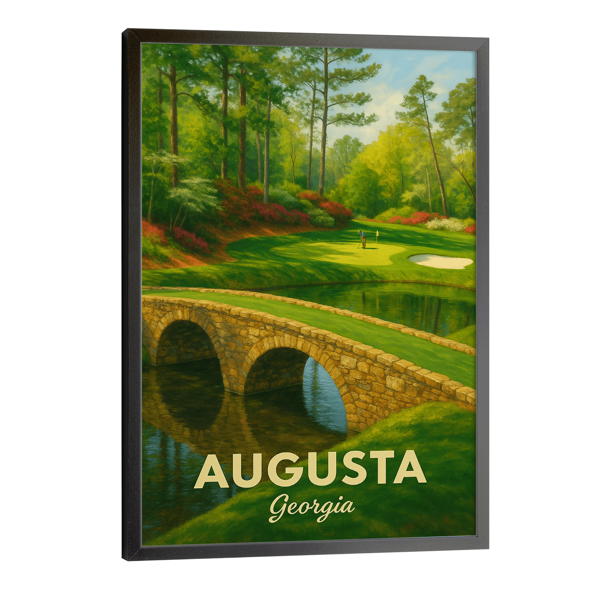 Augusta National Travel Poster