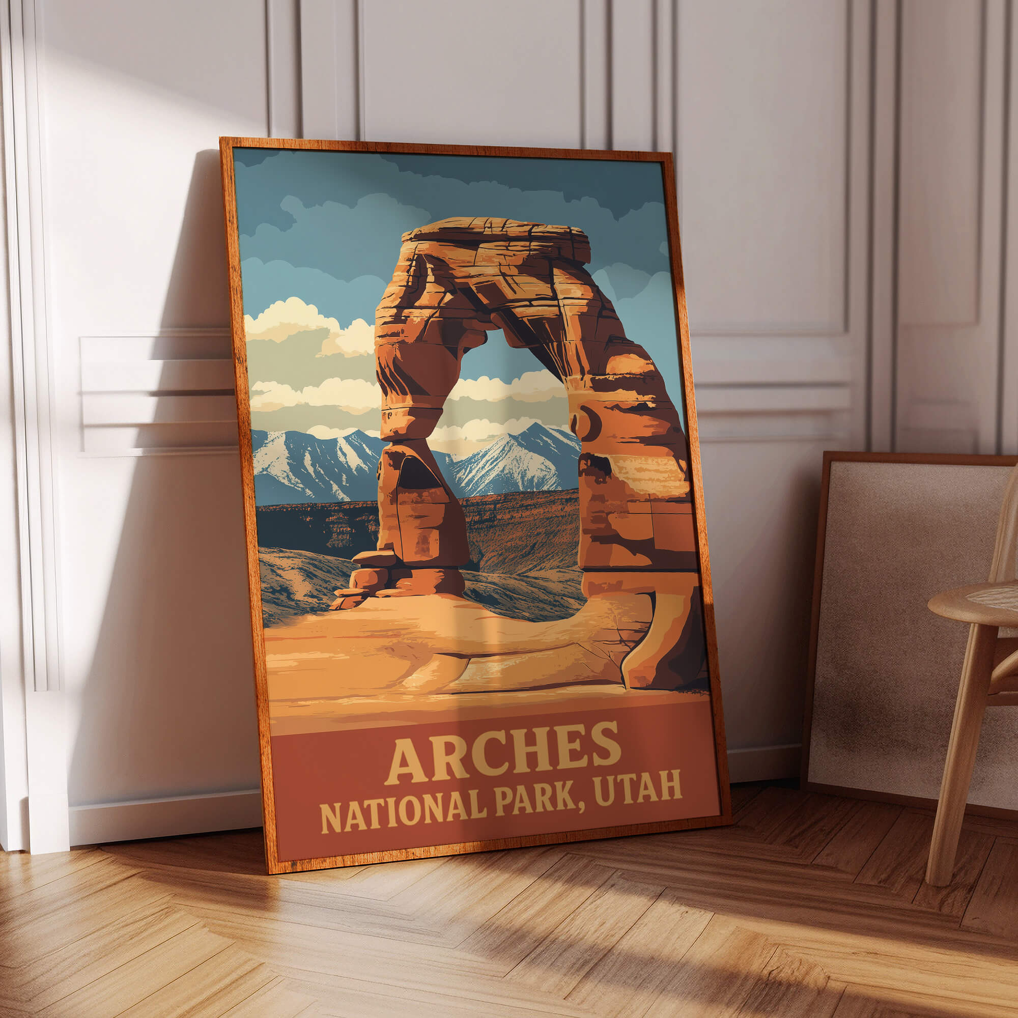 Arches National Park Travel Poster