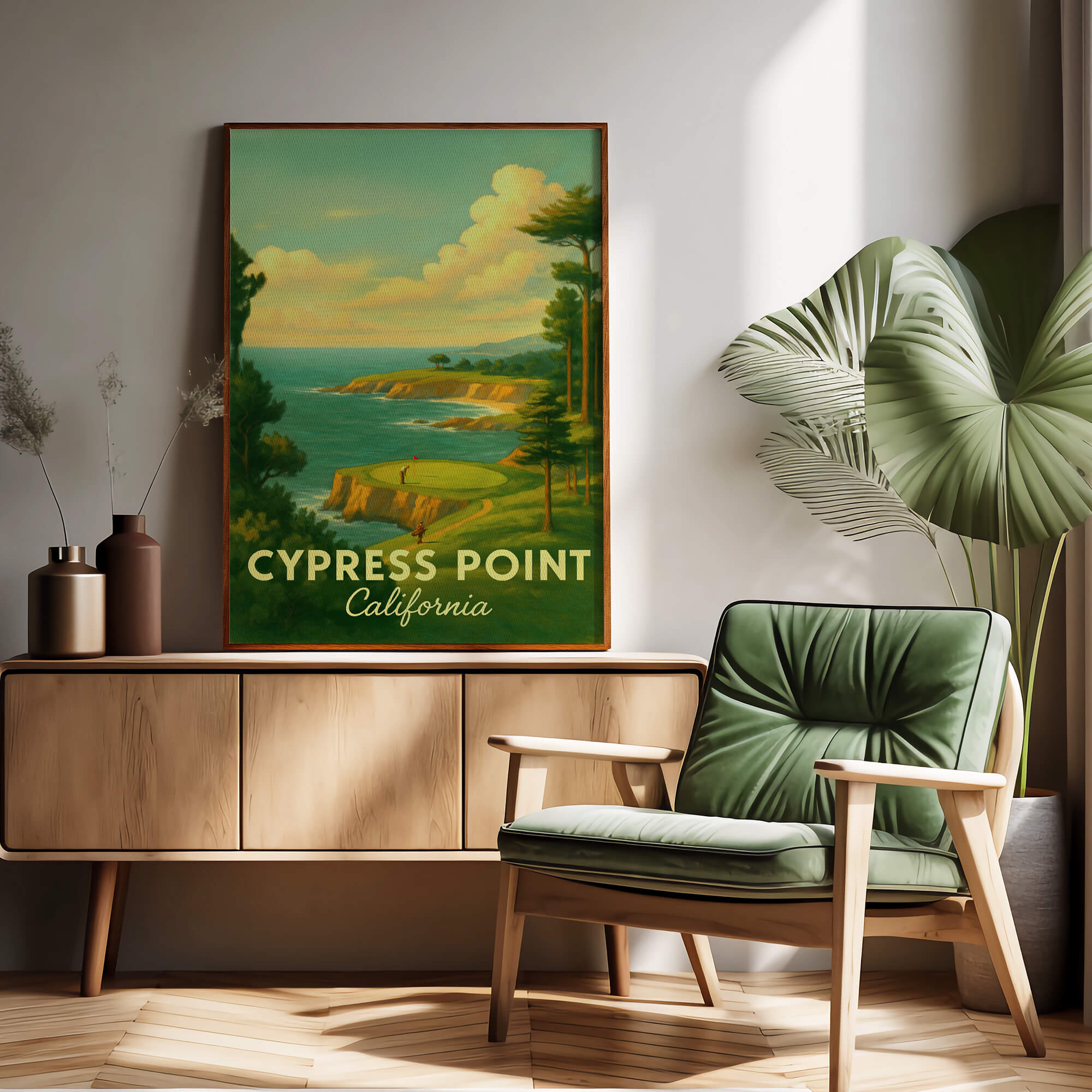 Cypress Point Travel Poster