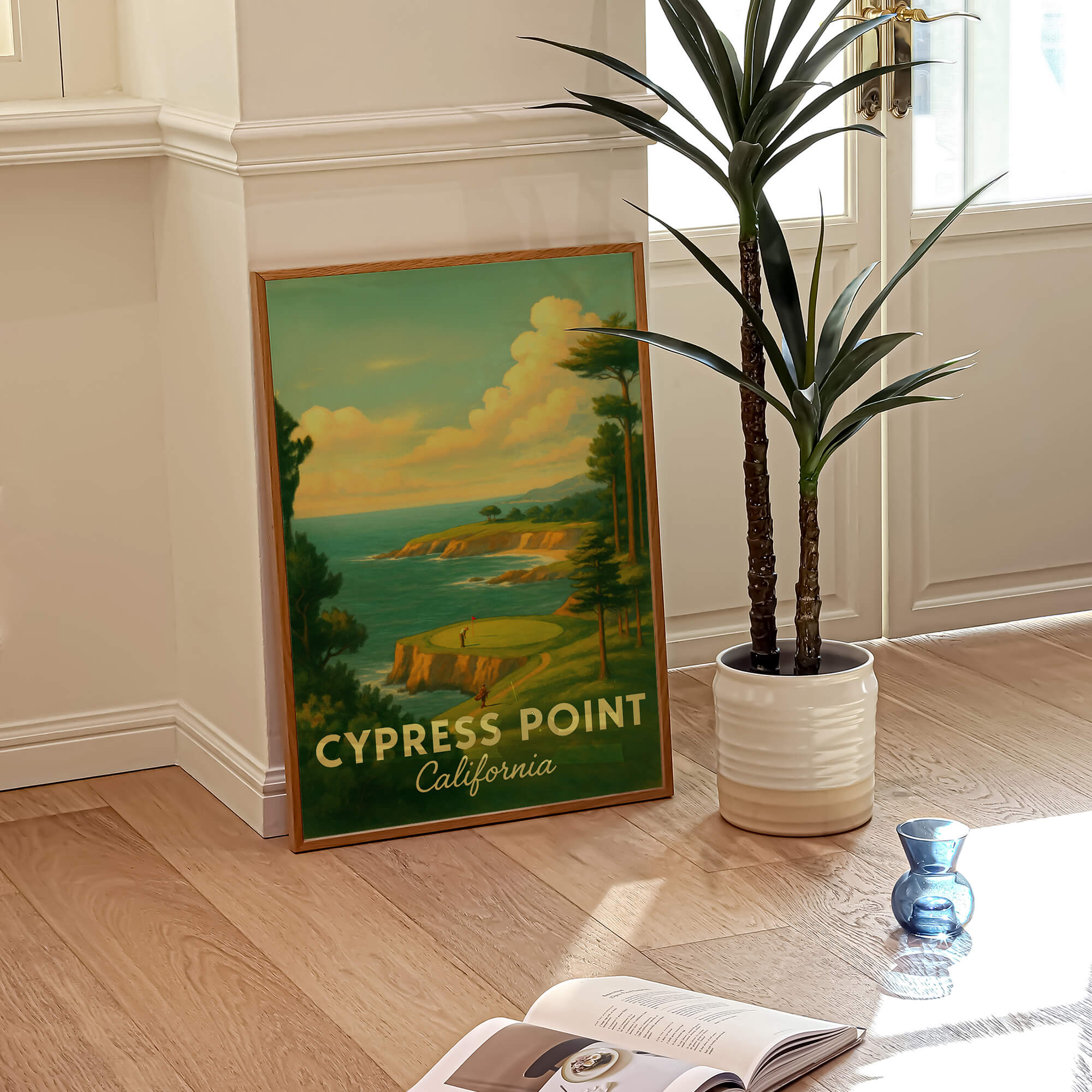 Cypress Point Travel Poster