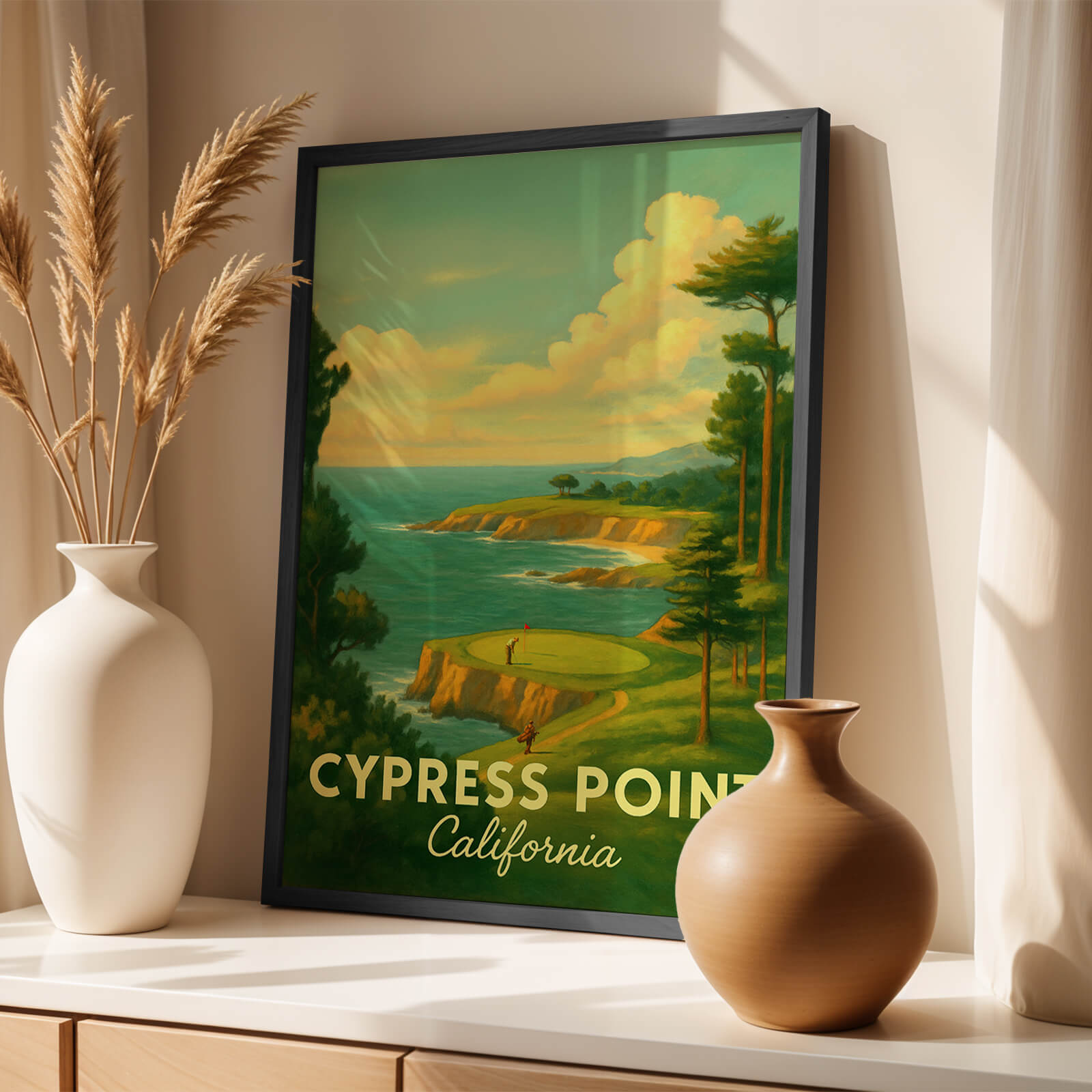 Cypress Point Travel Poster