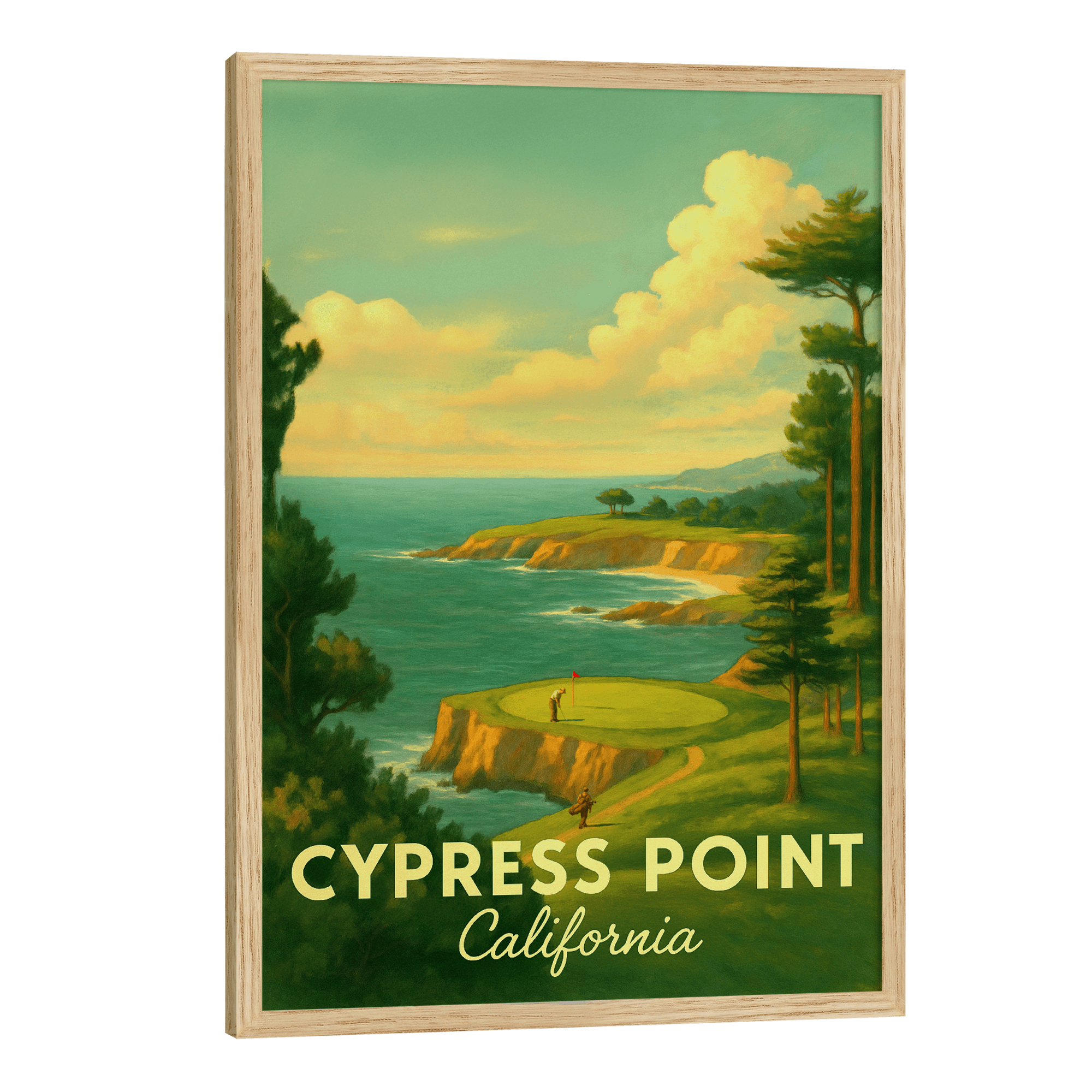 Cypress Point Travel Poster