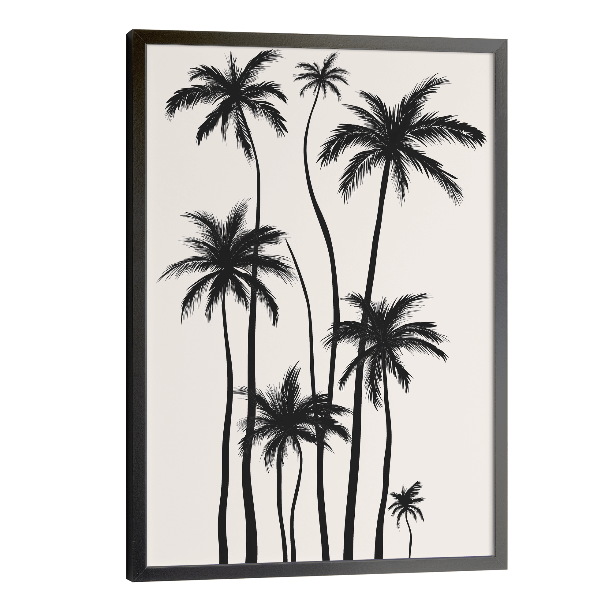 Desert Palms Poster