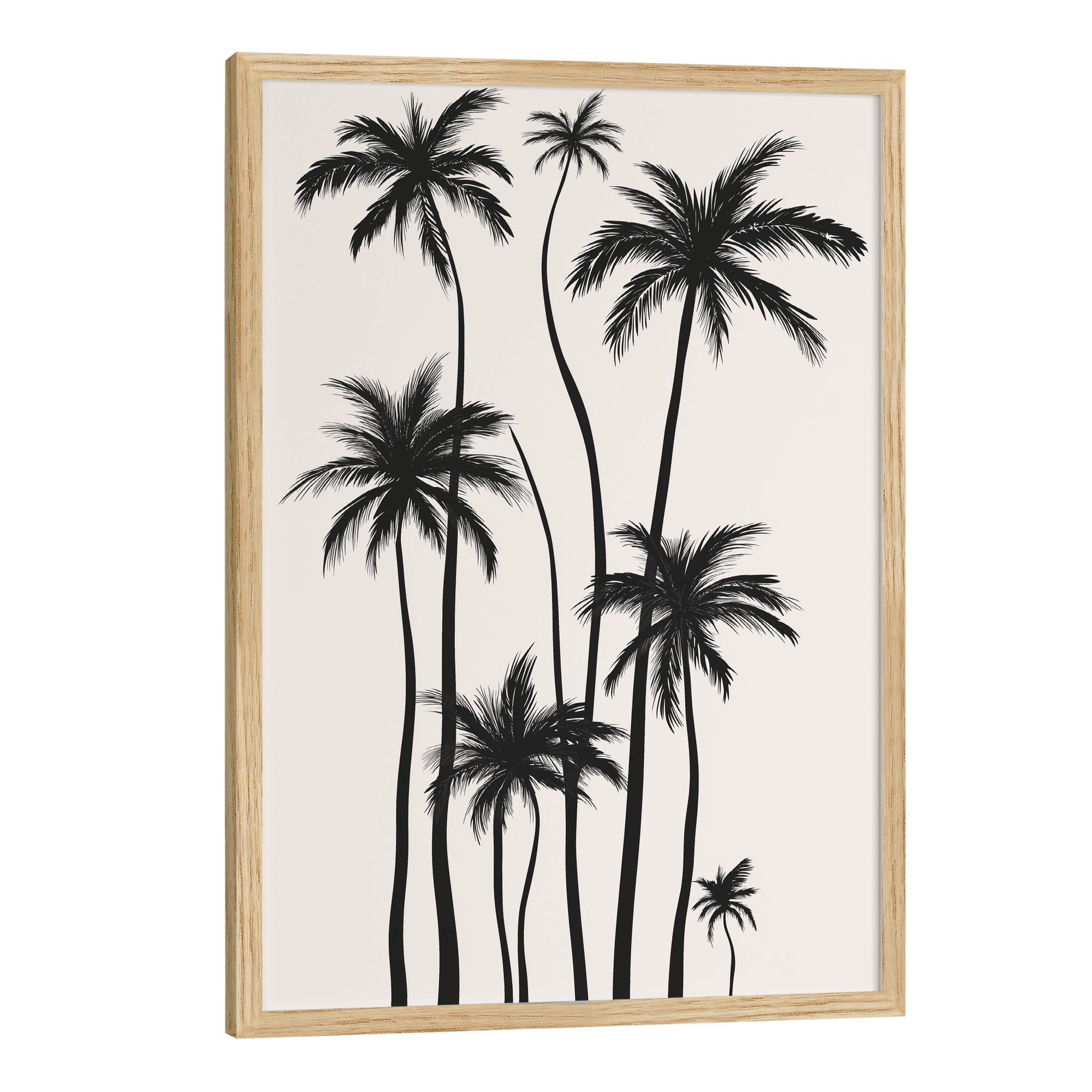 Desert Palms Poster