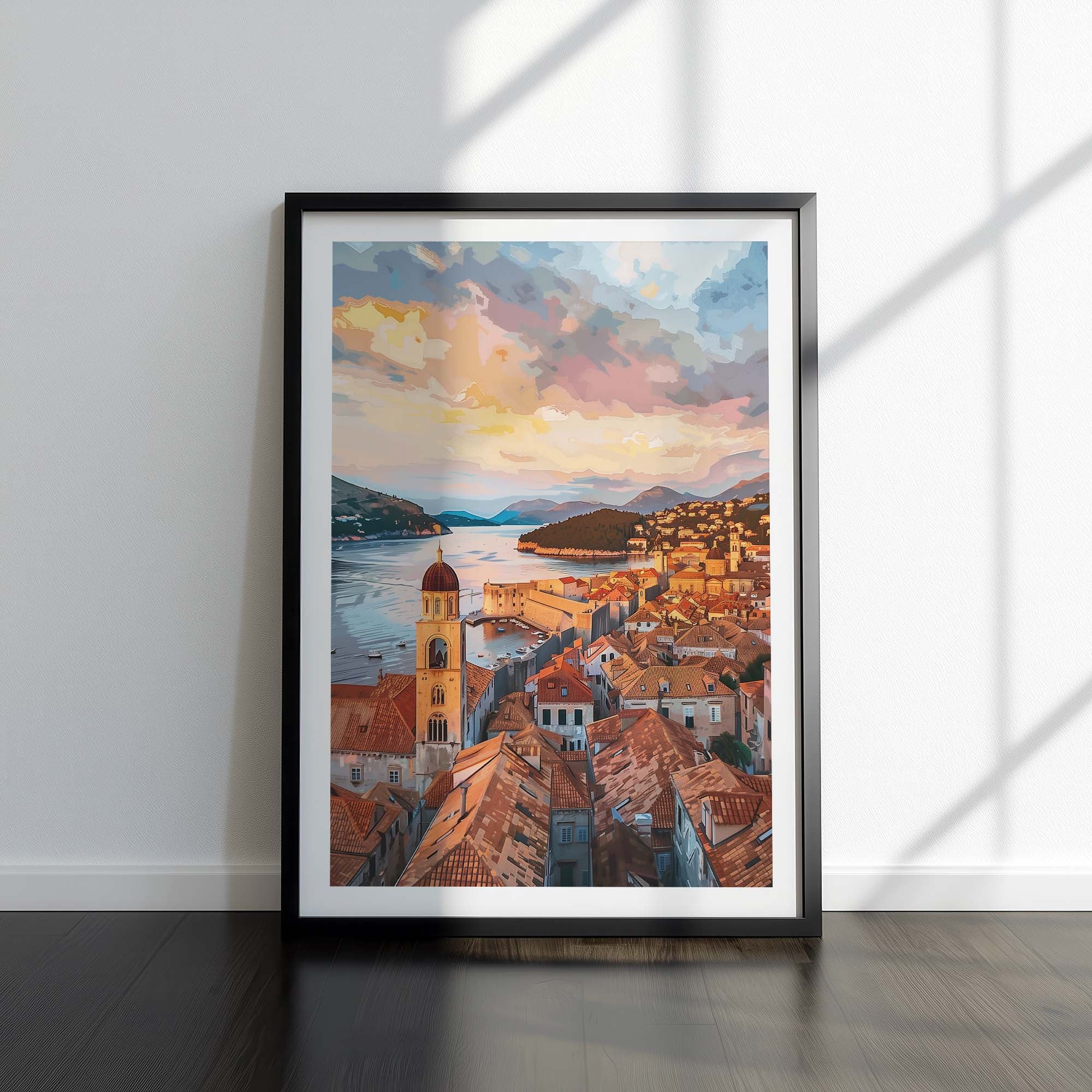 Dubrovnik Croatia Old Town Poster