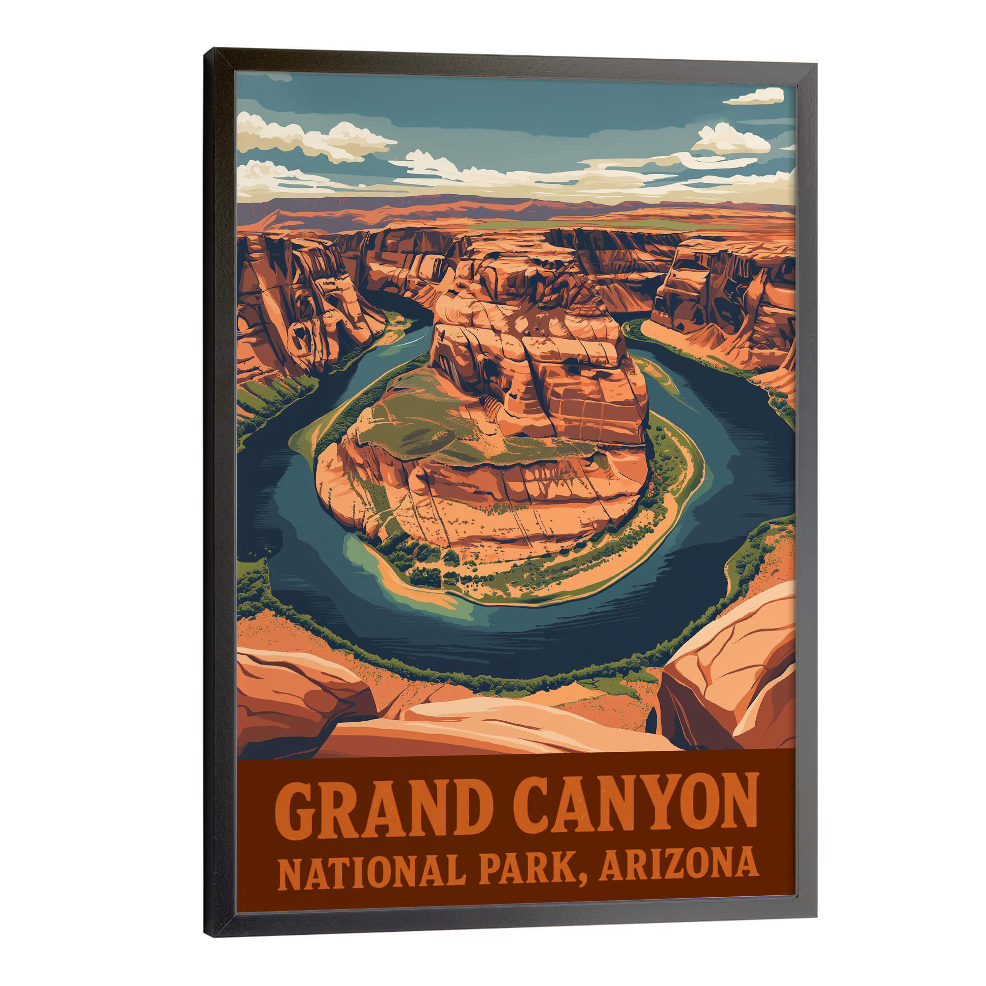 Grand Canyon National Park Travel Poster