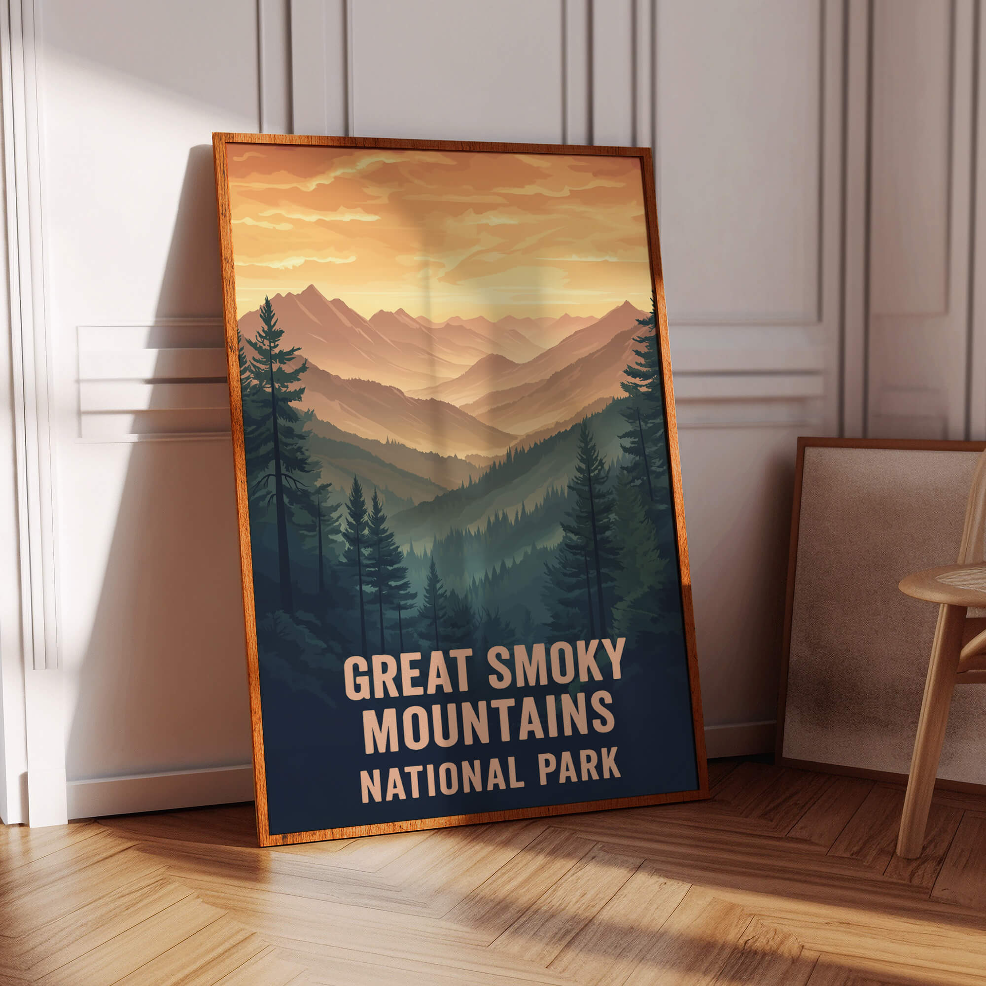Great Smoky Mountains National Park Travel Poster