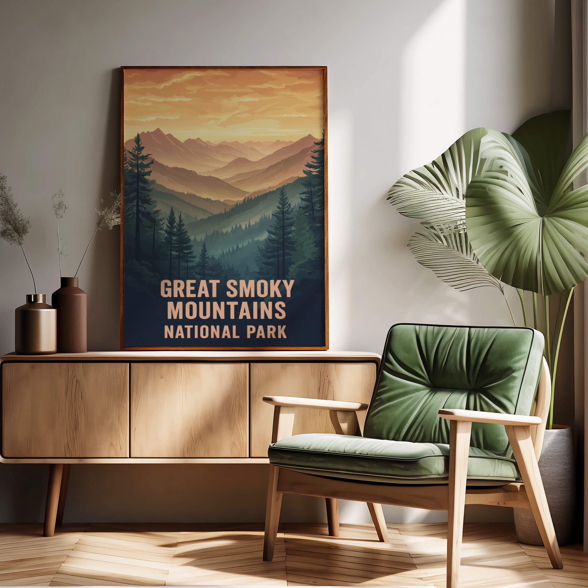 Great Smoky Mountains National Park Travel Poster