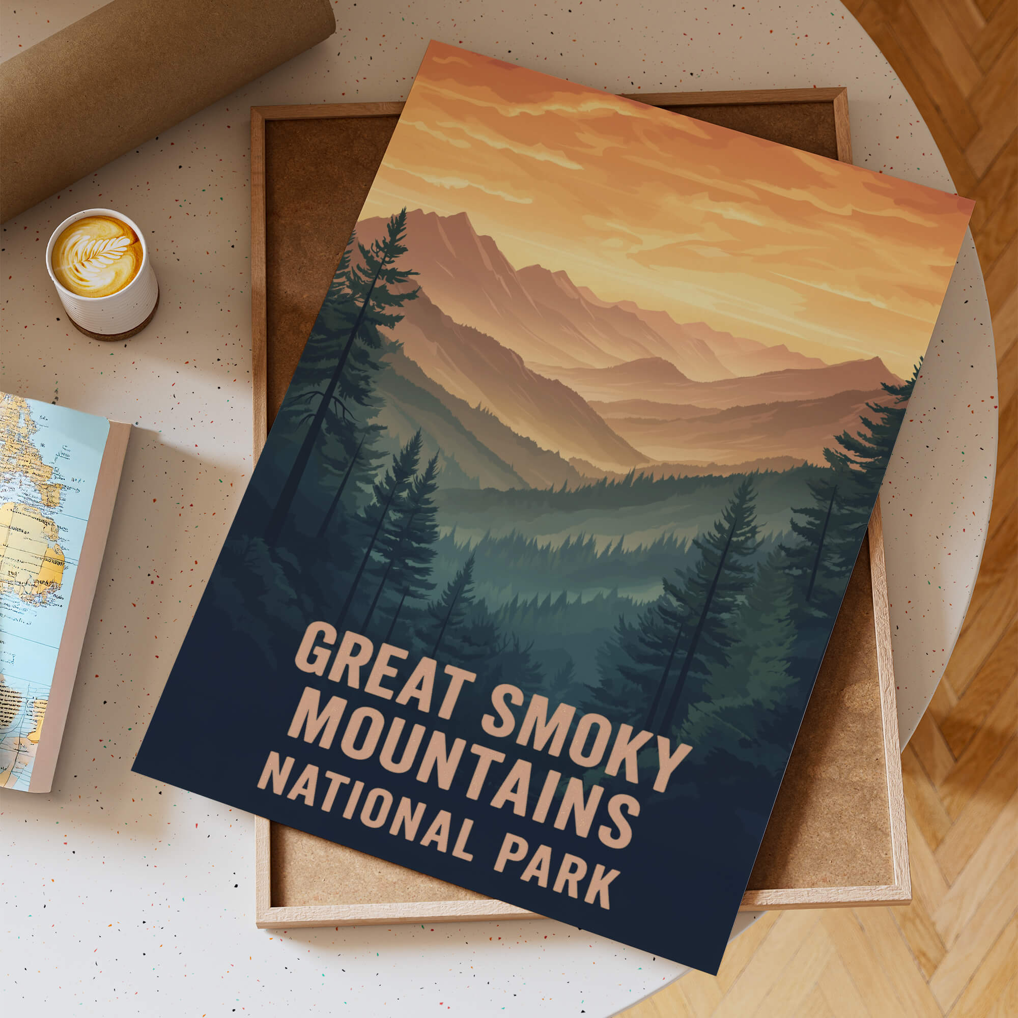 Great Smoky Mountains National Park Travel Poster