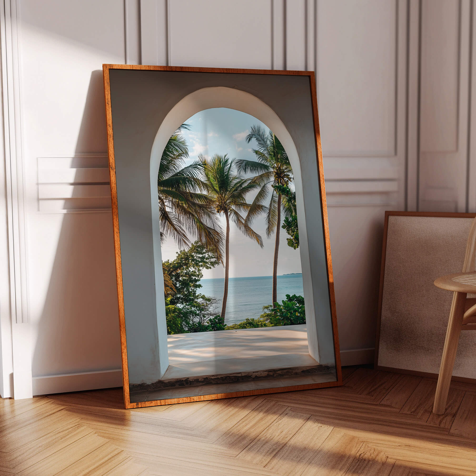 West Coast Palms Poster
