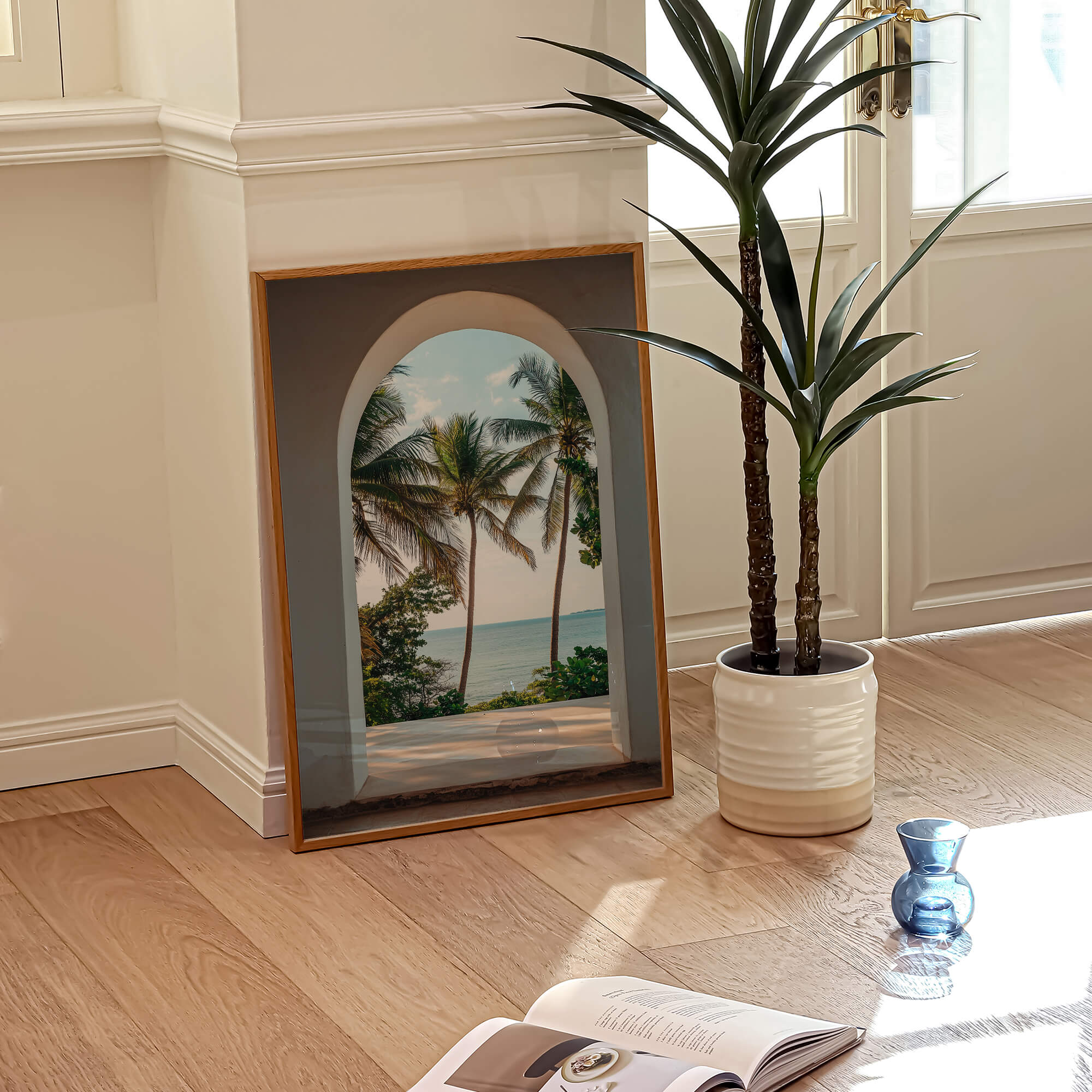 West Coast Palms Poster