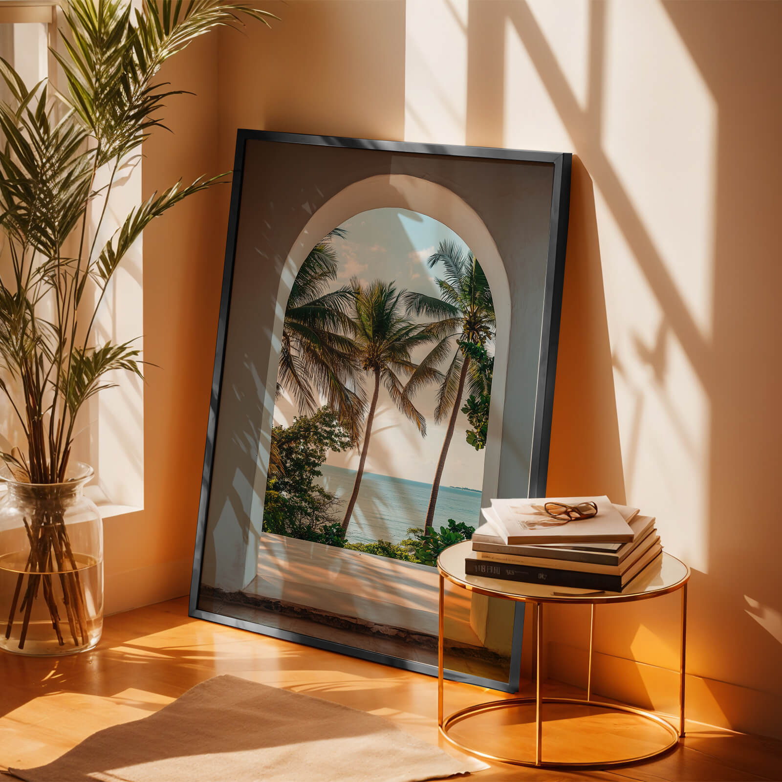 West Coast Palms Poster