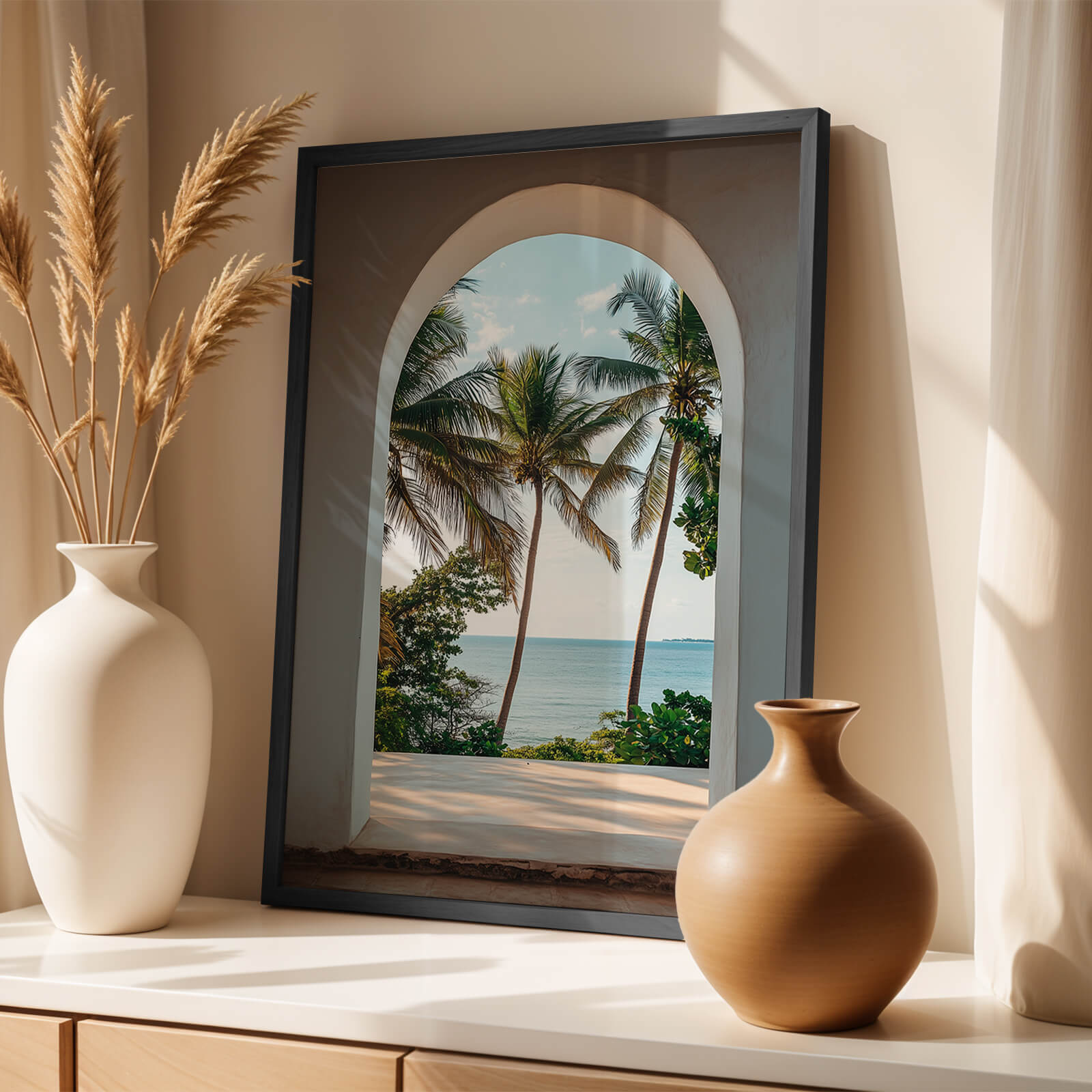 West Coast Palms Poster