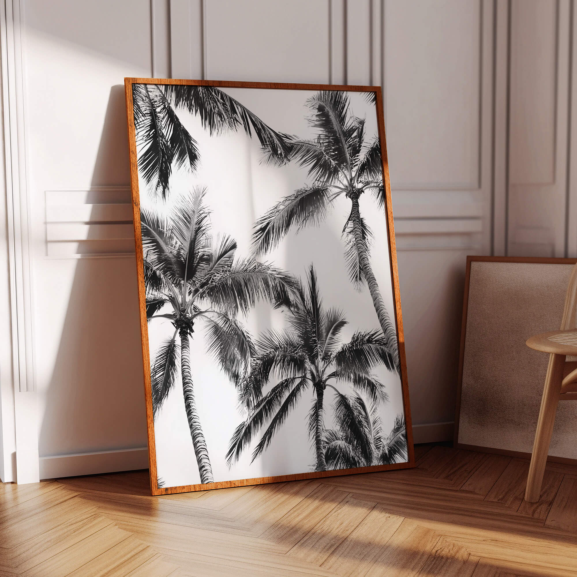LA Boulevard Mono Poster