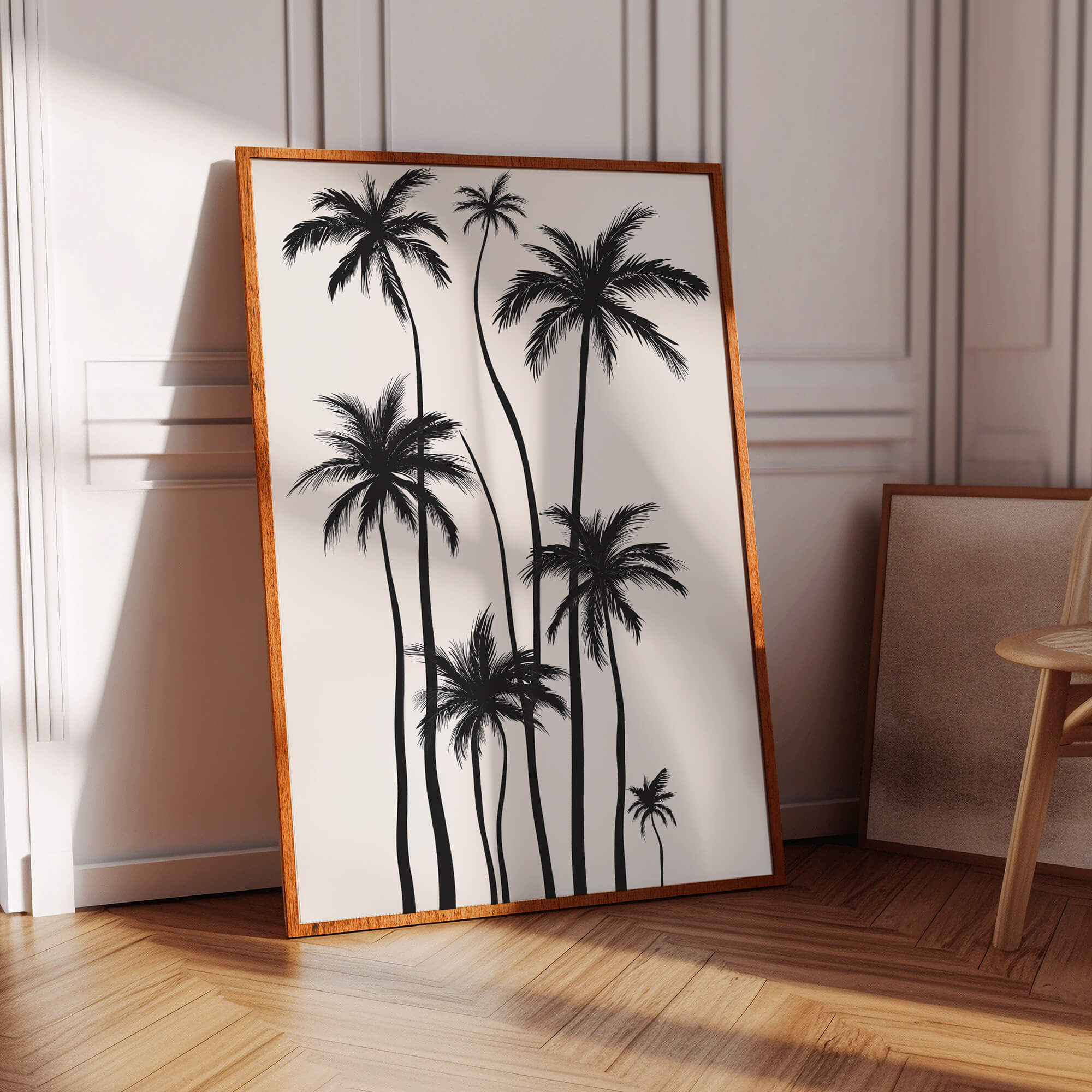 Desert Palms Poster