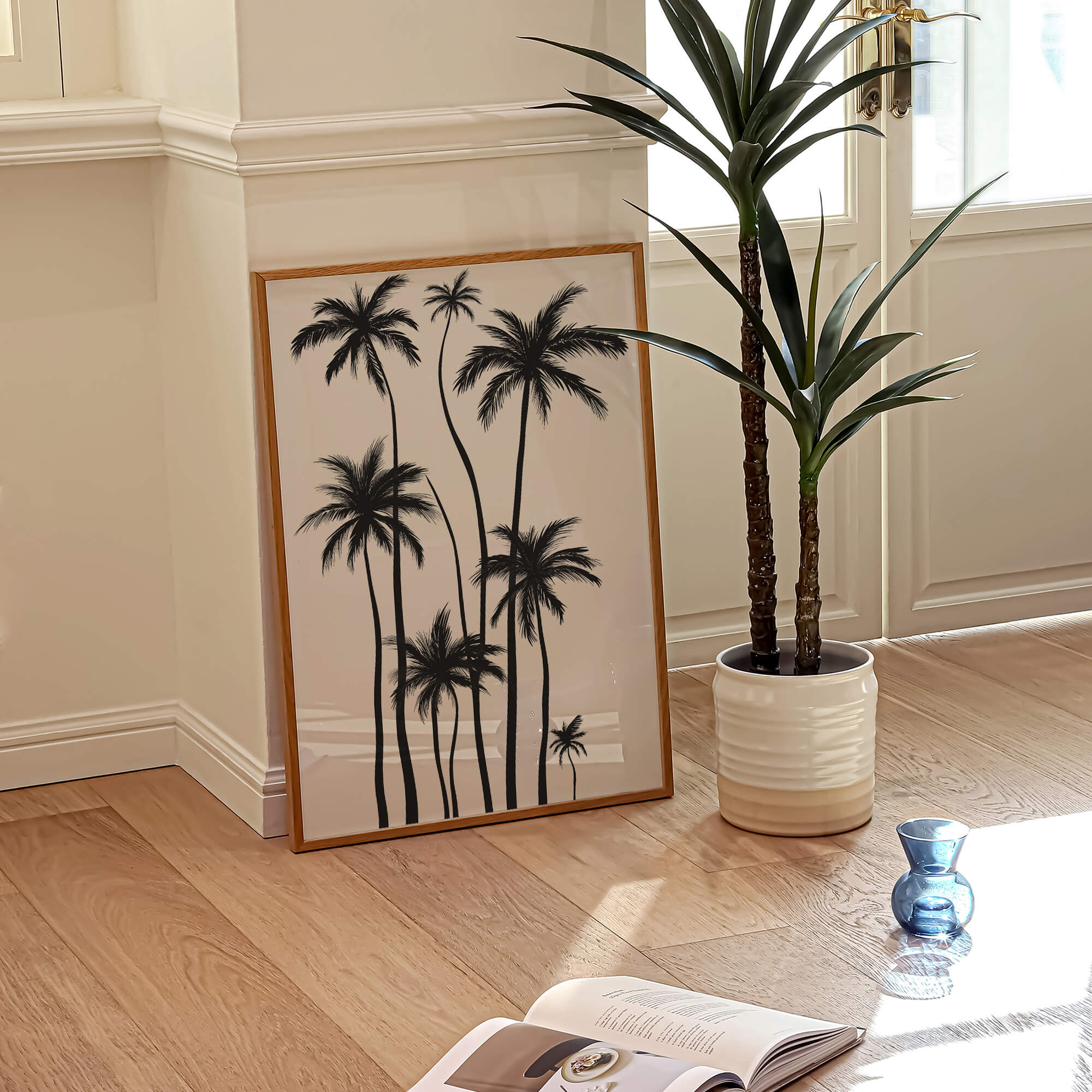 Desert Palms Poster