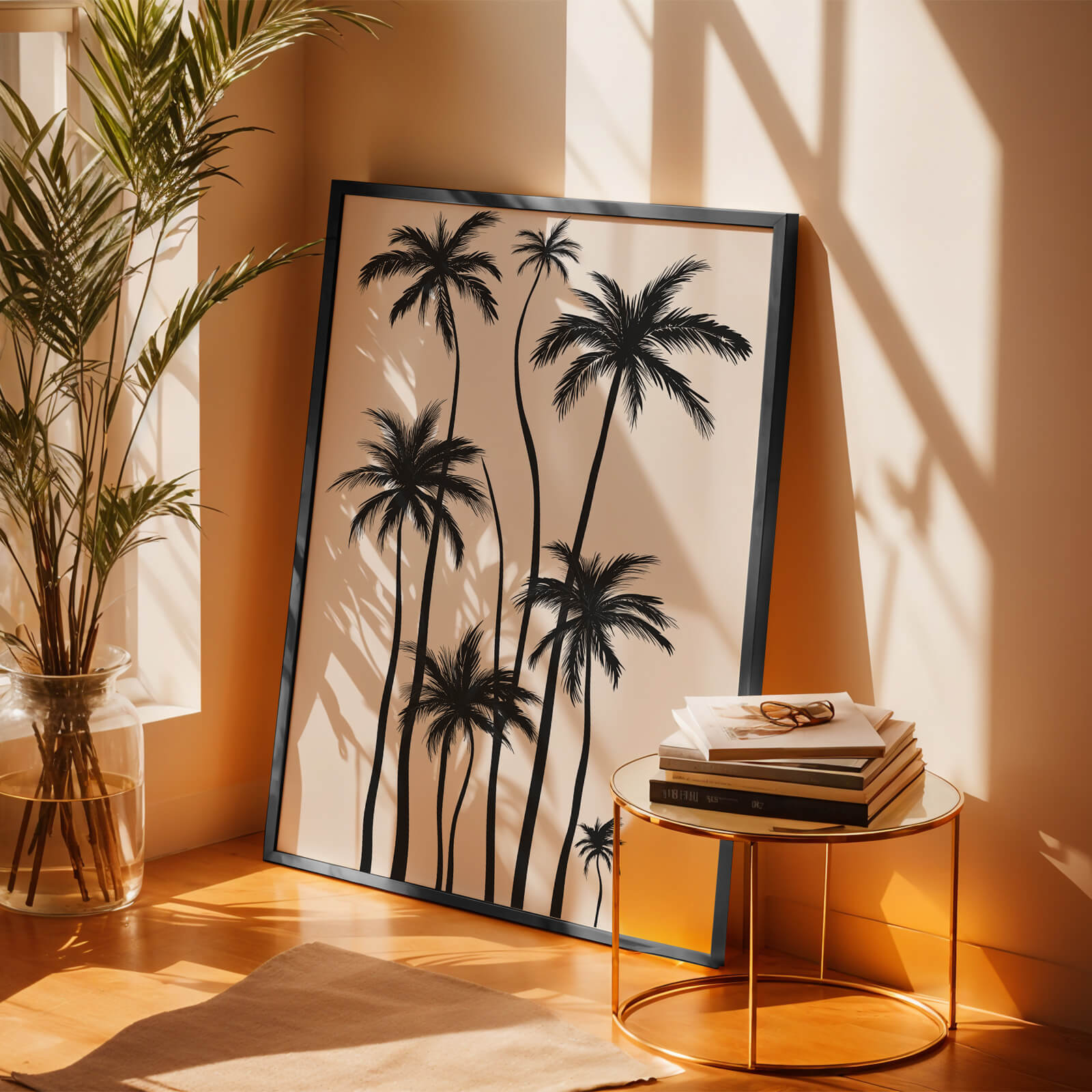 Desert Palms Poster