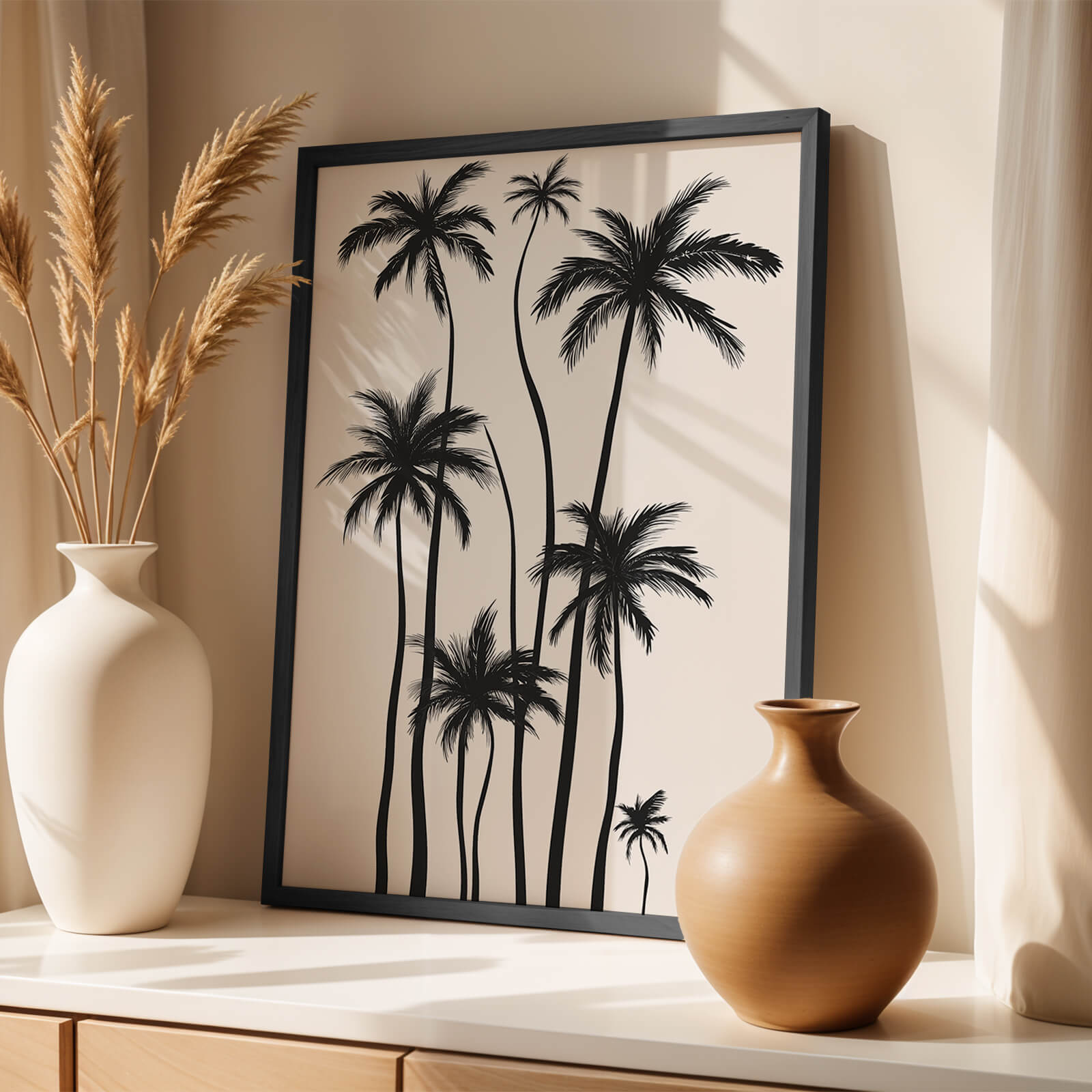 Desert Palms Poster
