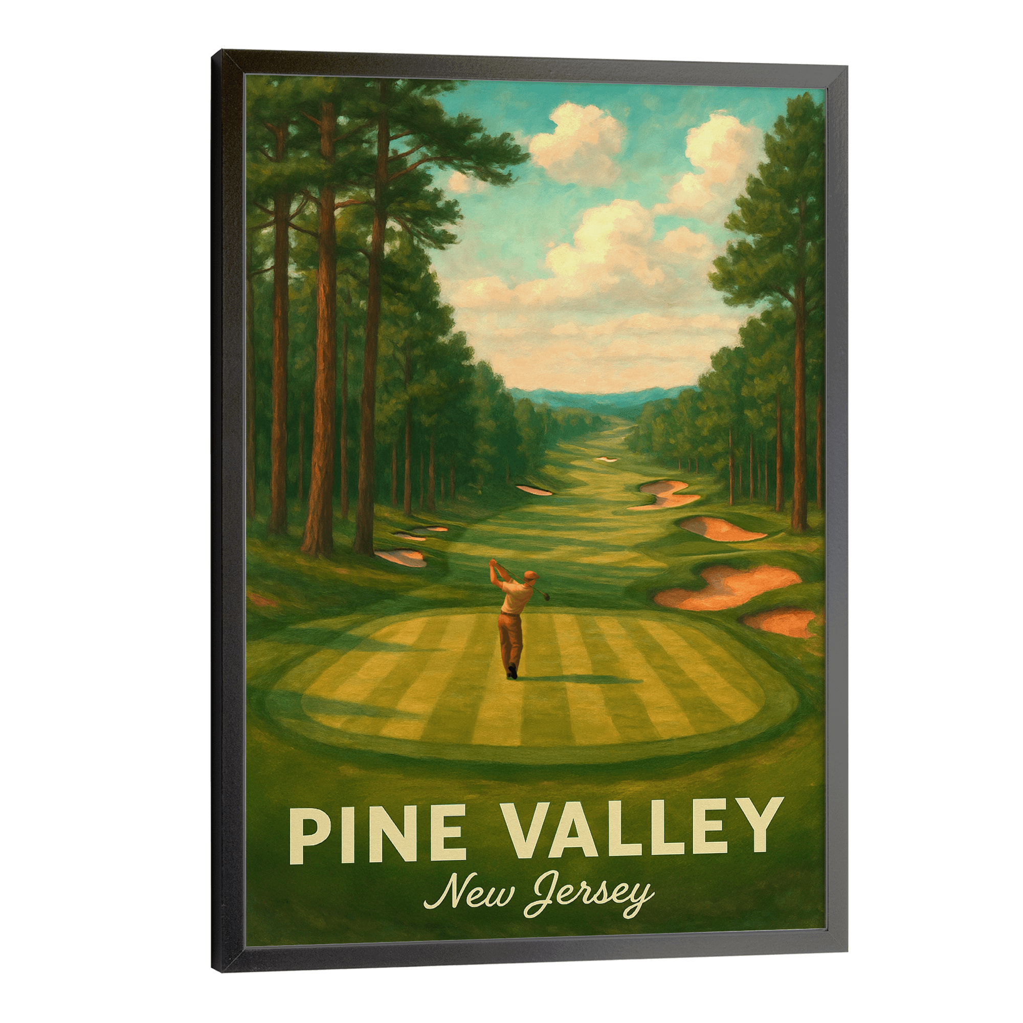 Pine Valley Travel Poster