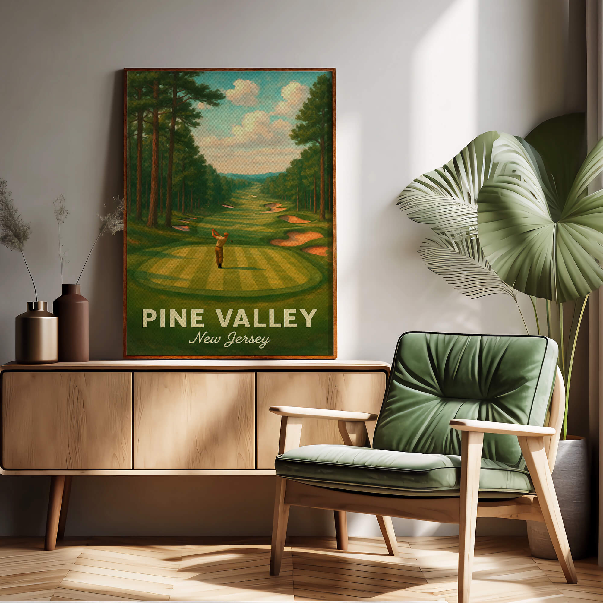 Pine Valley Travel Poster