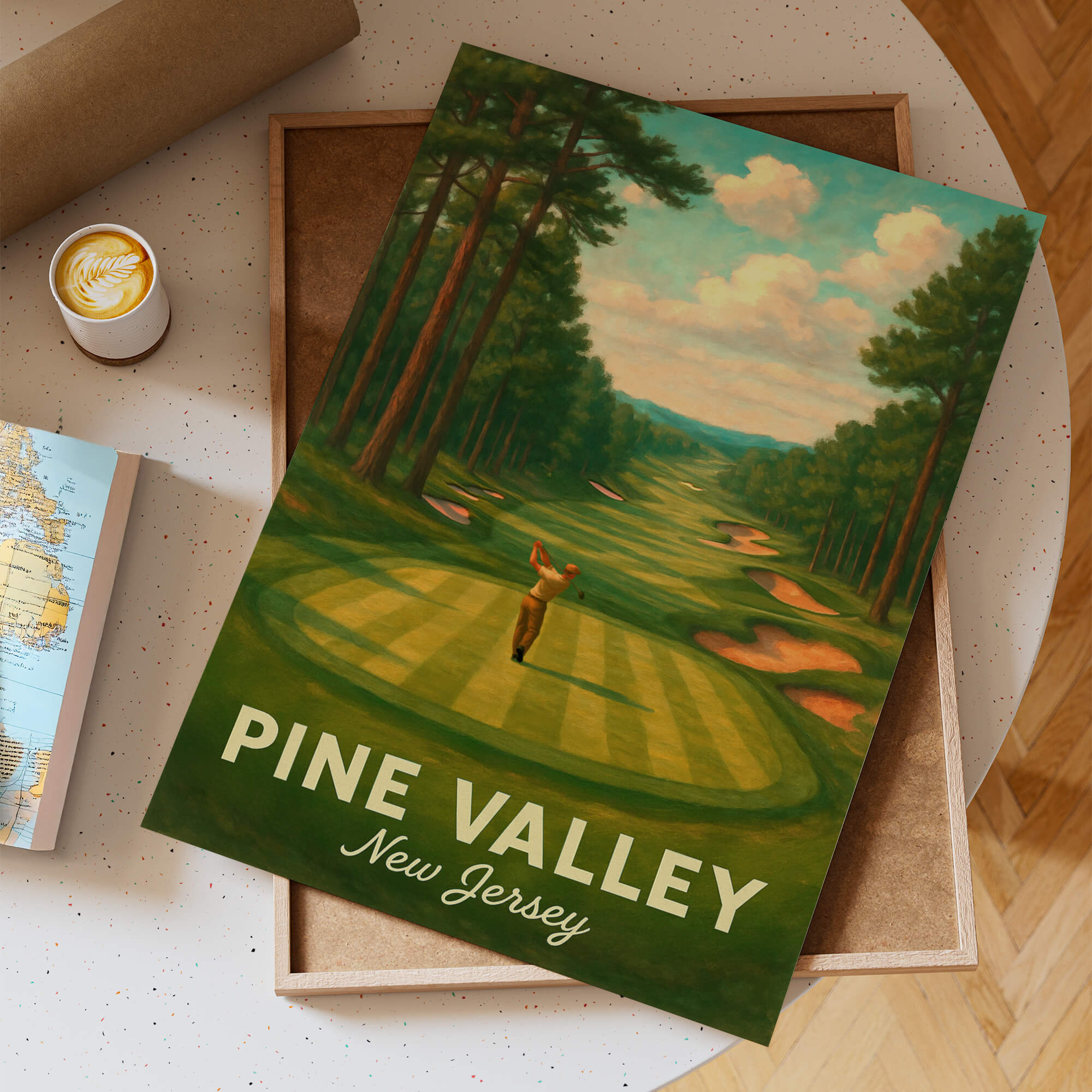 Pine Valley Travel Poster