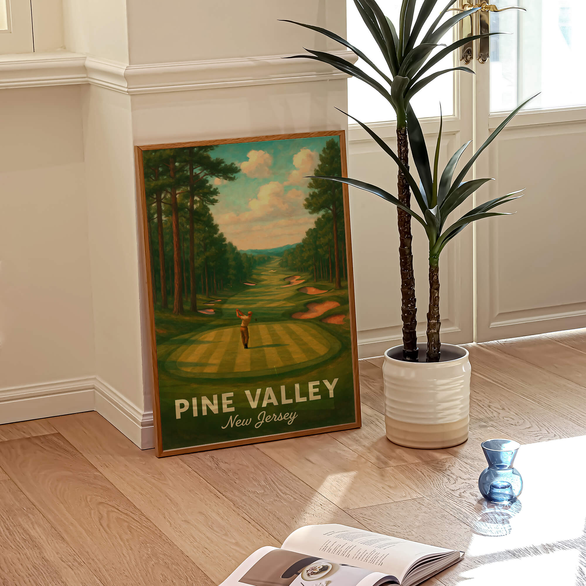 Pine Valley Travel Poster