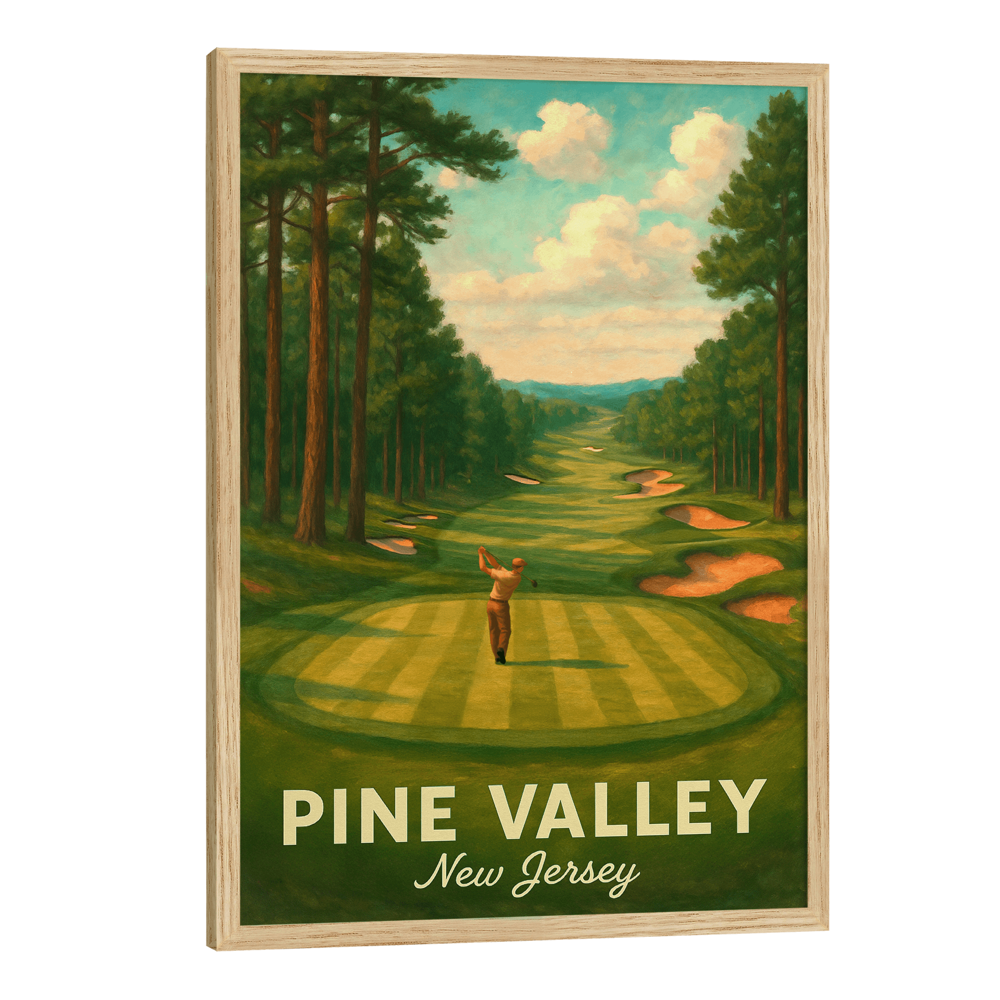 Pine Valley Travel Poster