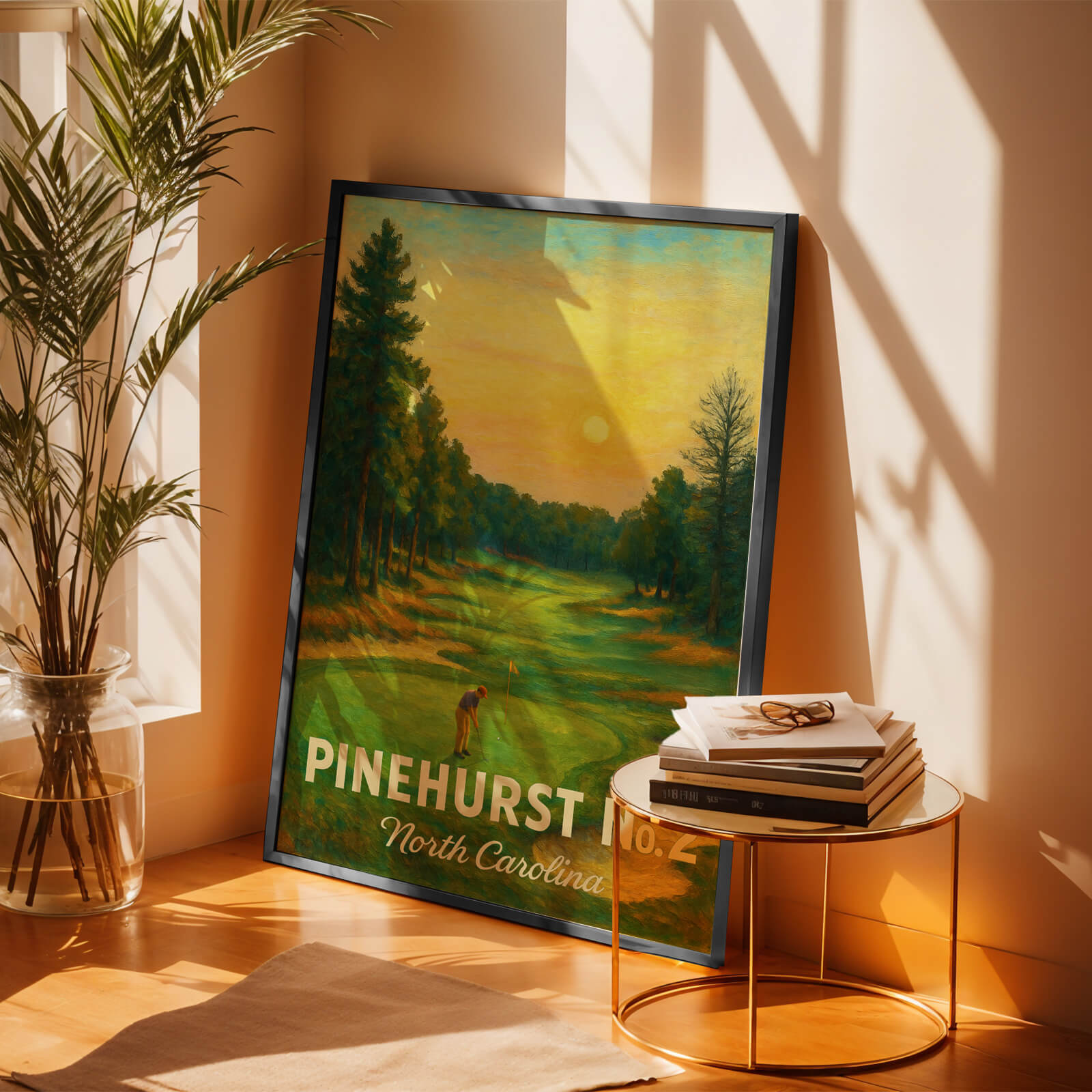 Pinehurst No. 2 Travel Poster