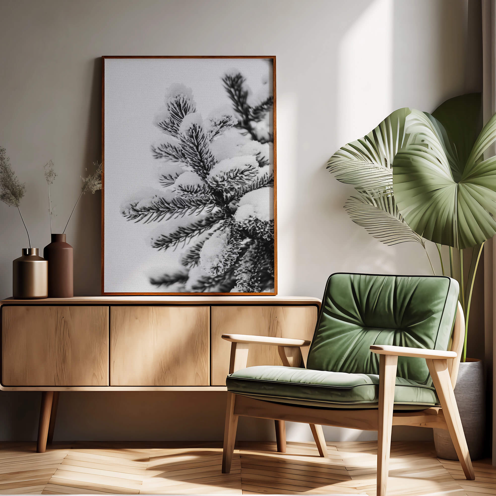 Polar Pines No.2 Poster
