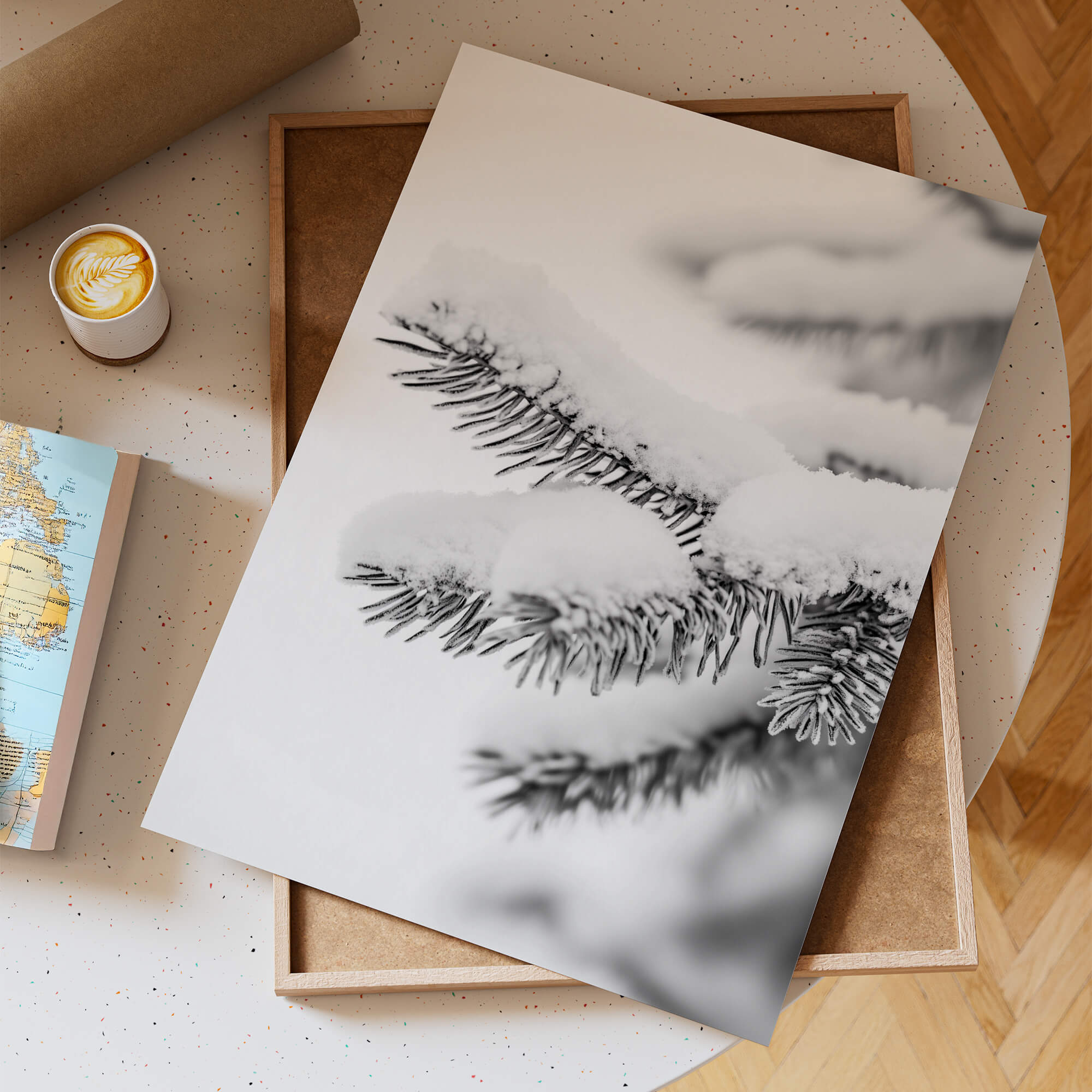Polar Pines Poster