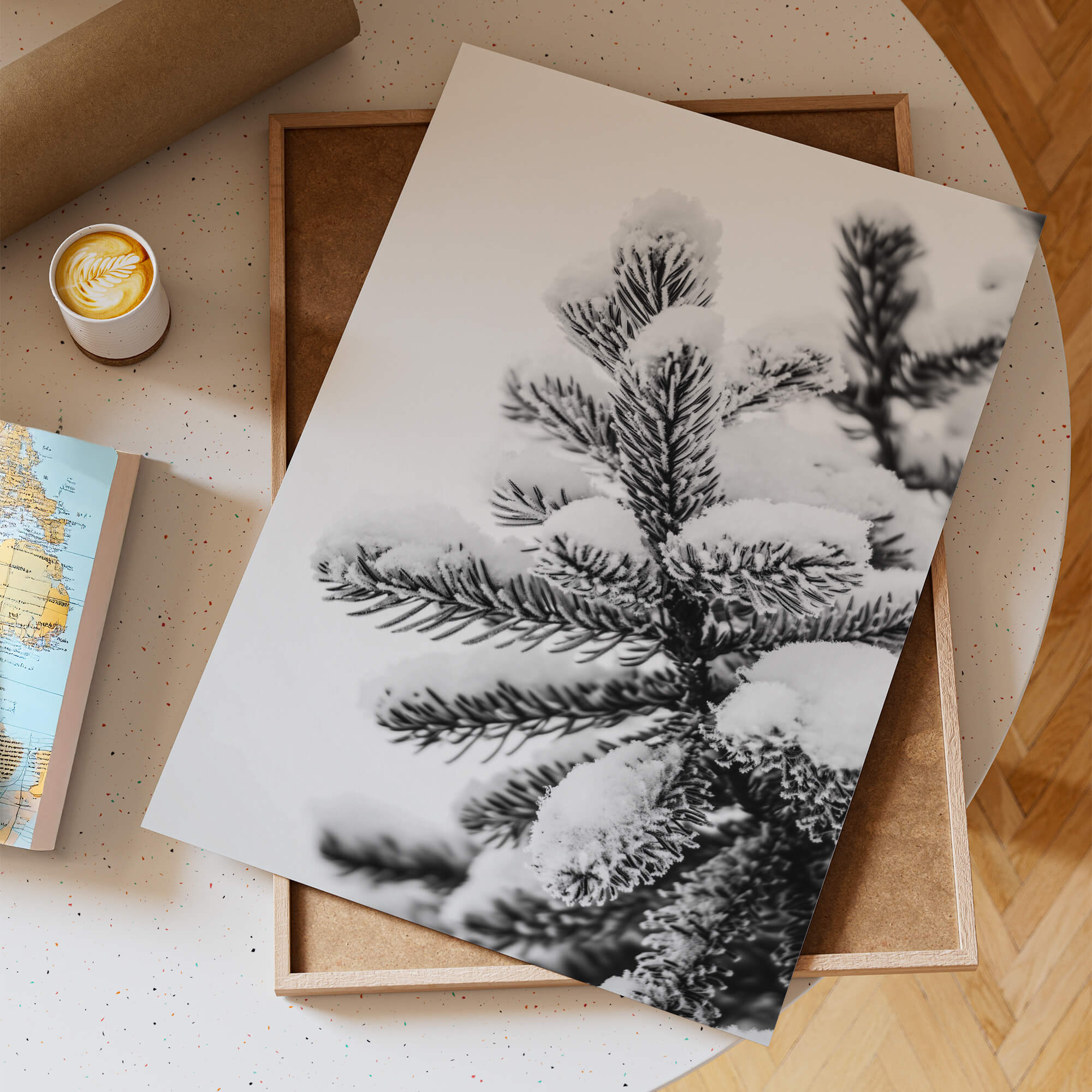 Polar Pines No.2 Poster