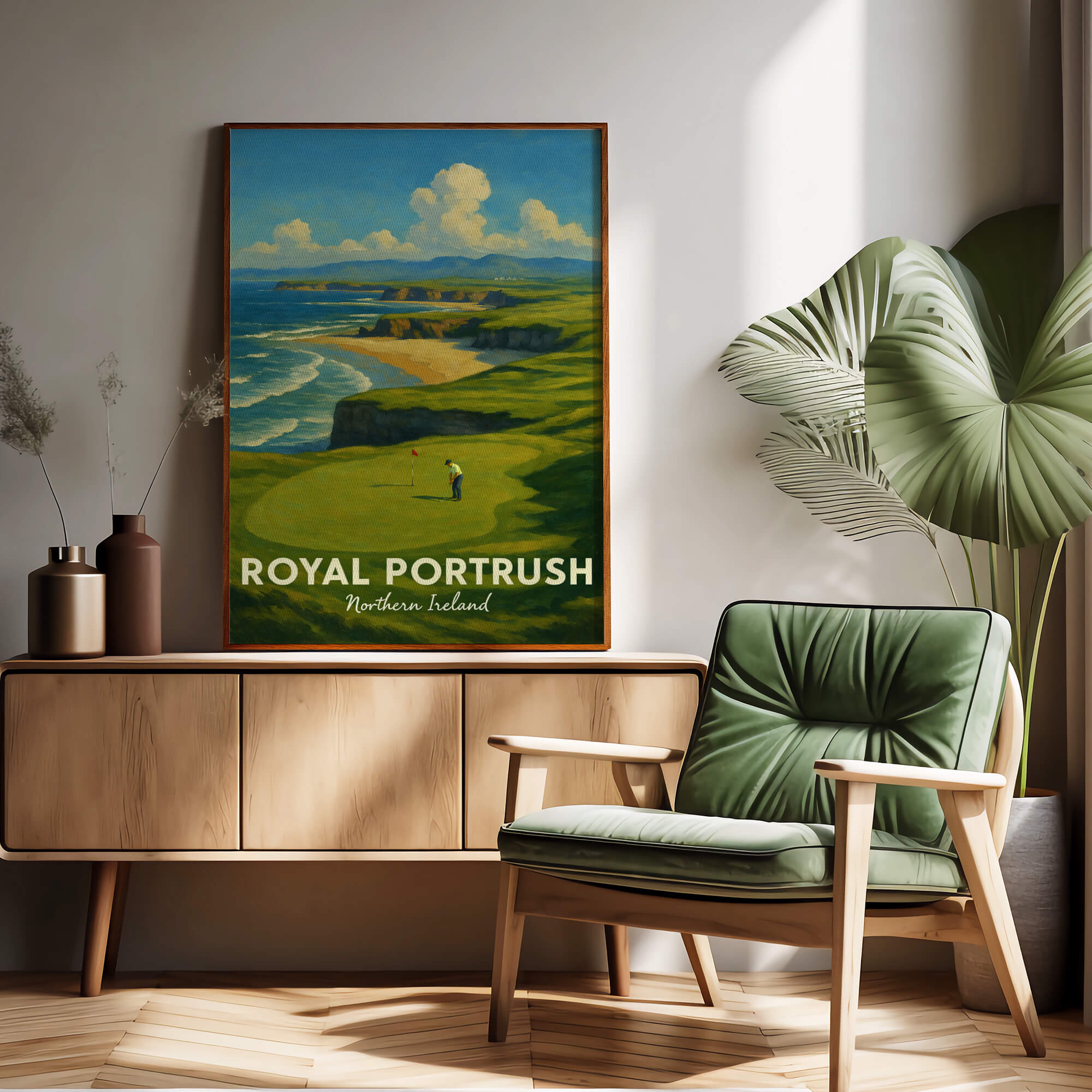 Royal Portrush Travel Poster