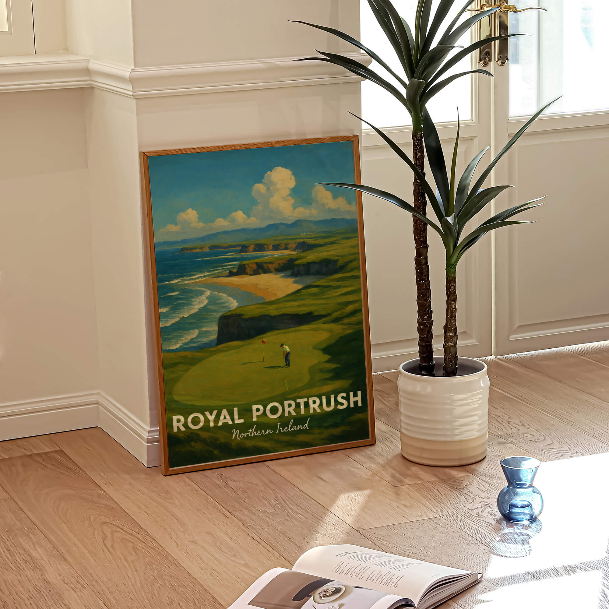 Royal Portrush Travel Poster