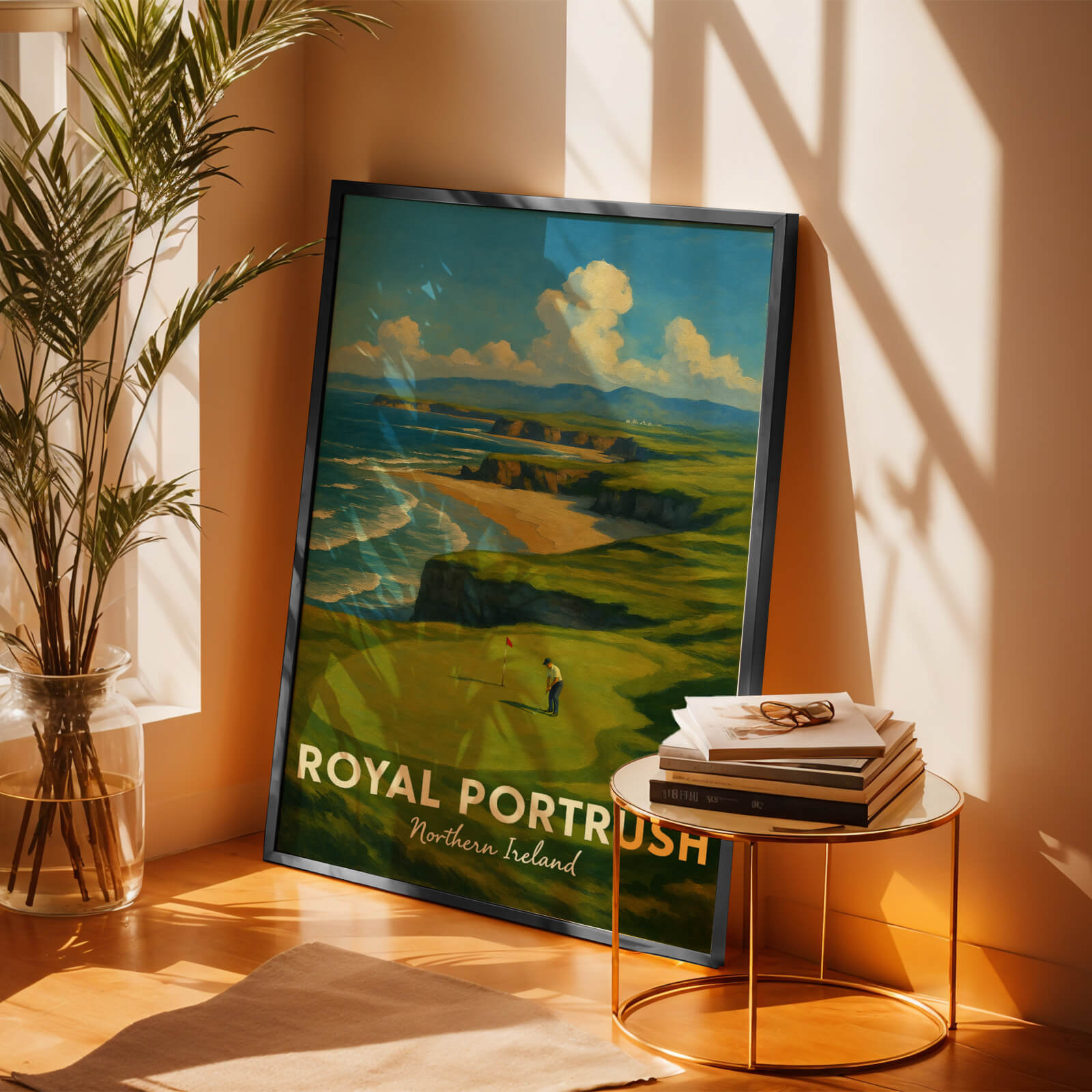 Royal Portrush Travel Poster