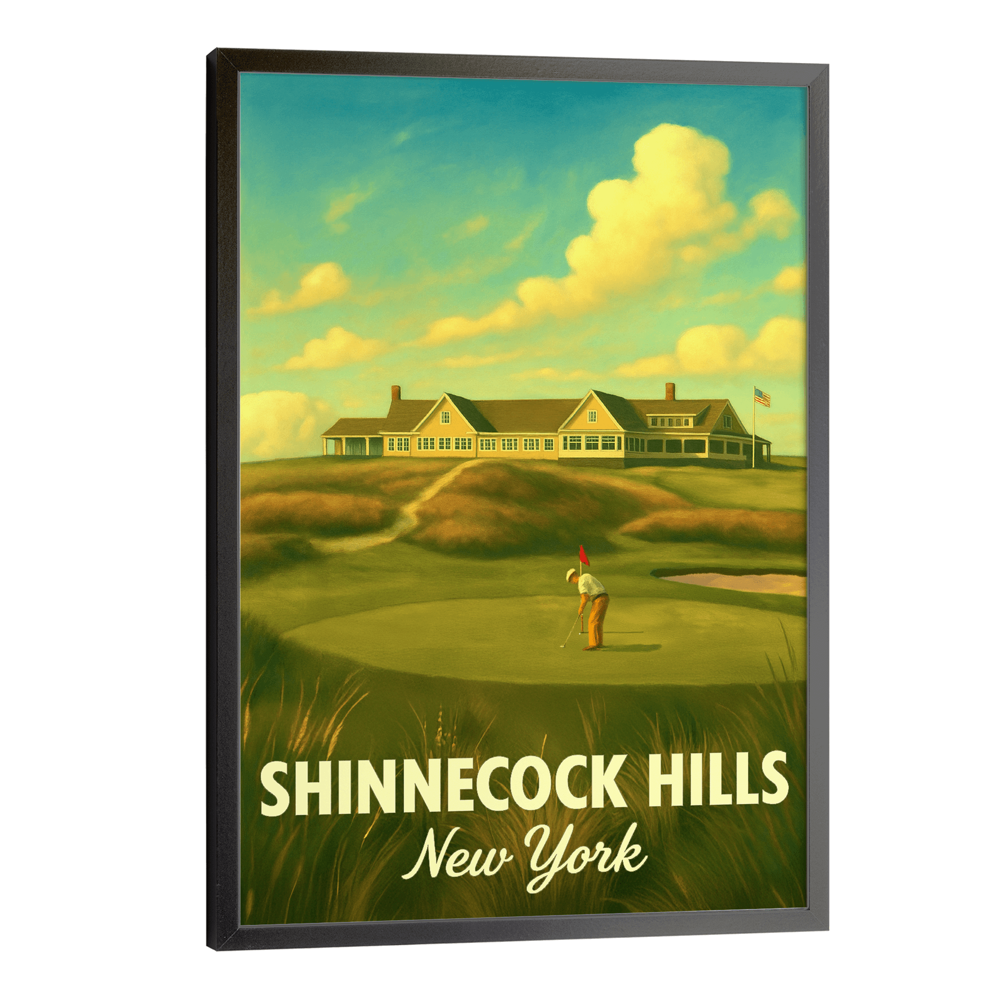 Shinnecock Hills Travel Poster