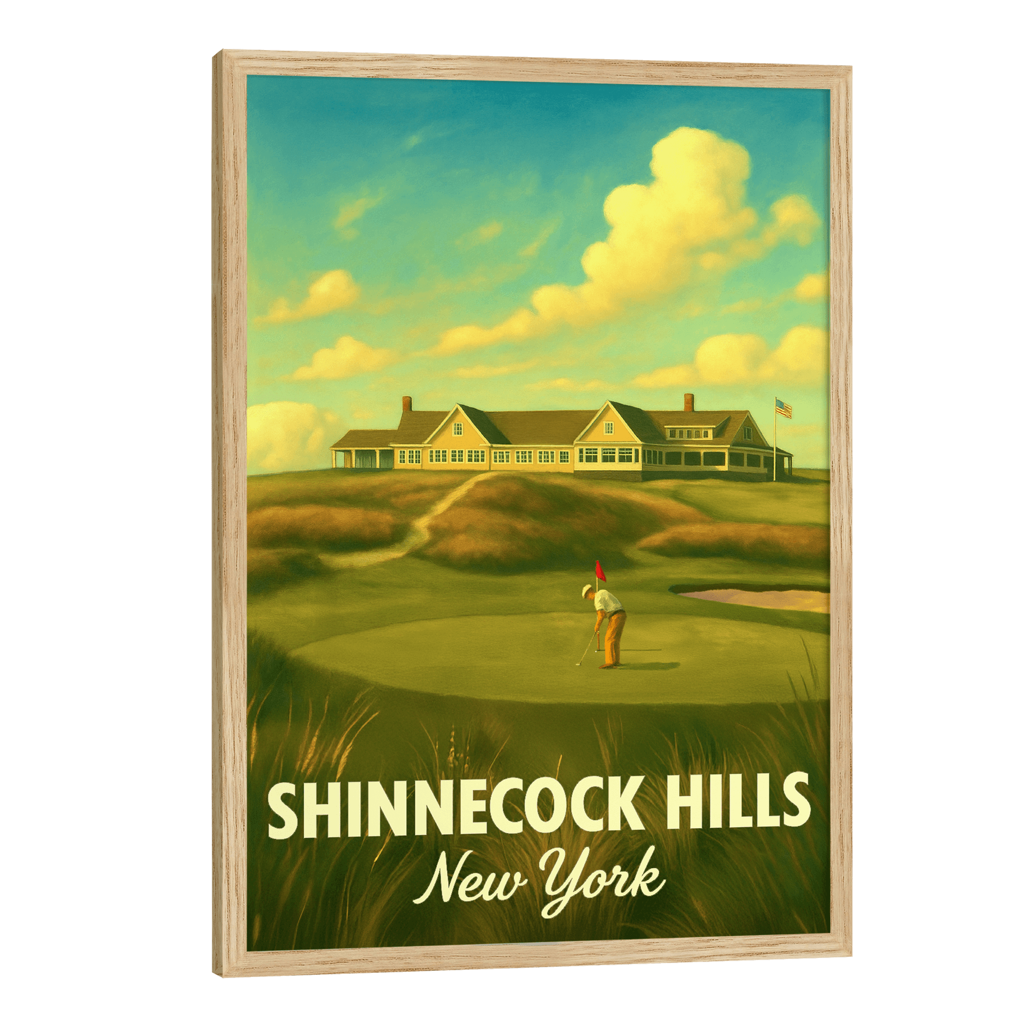 Shinnecock Hills Travel Poster