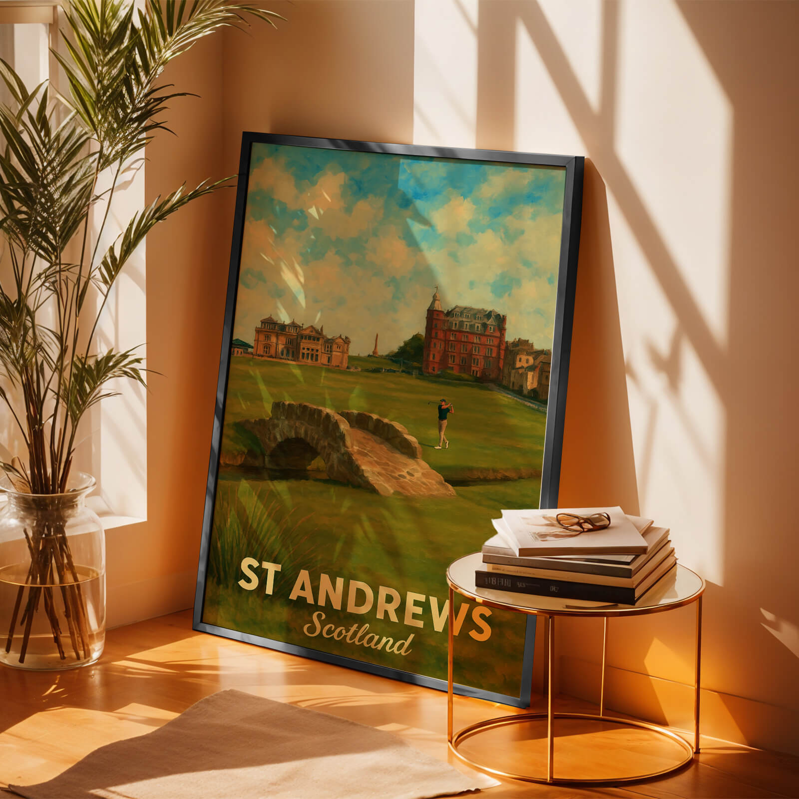 St Andrews Travel Poster
