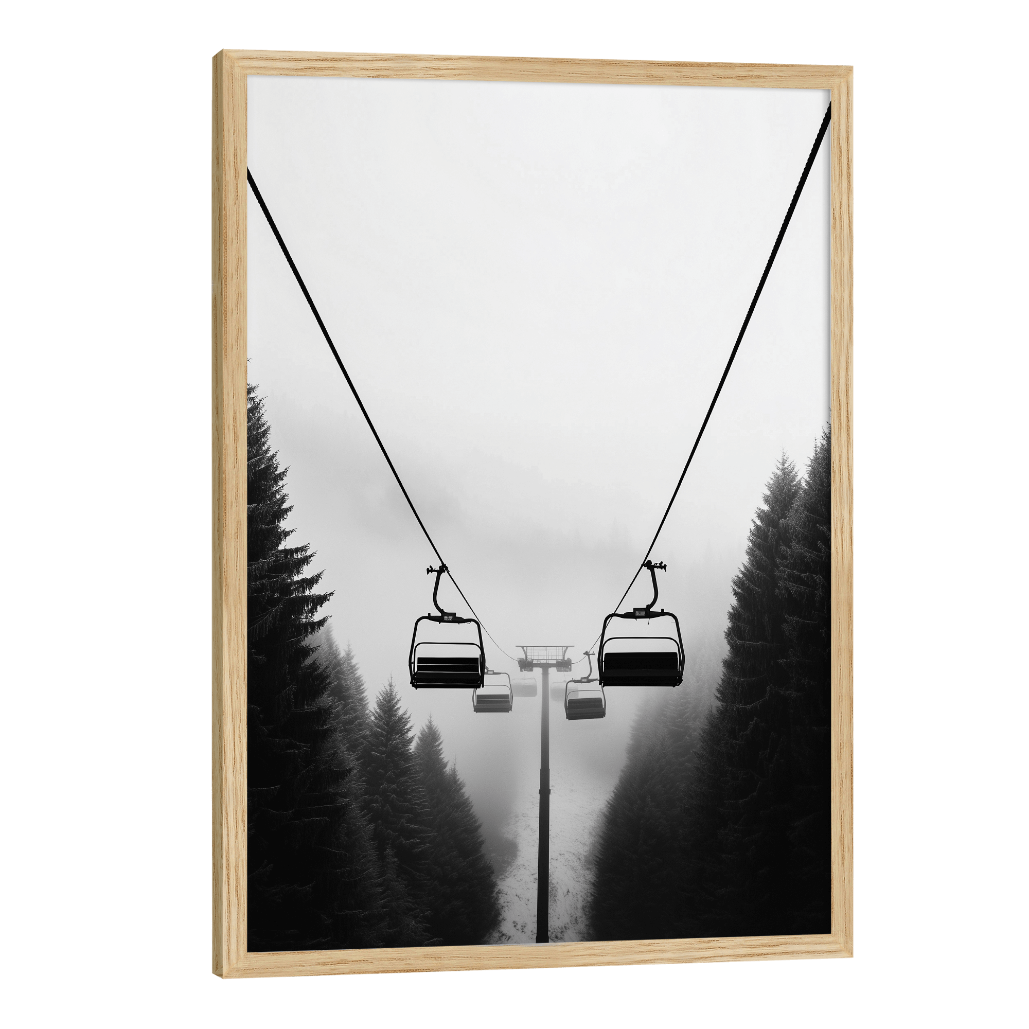 Through The Pines Poster