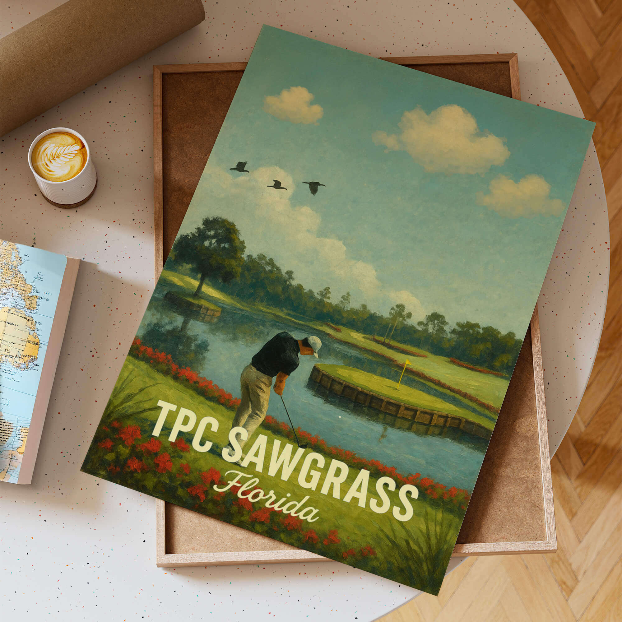 TCP Sawgrass Travel Poster