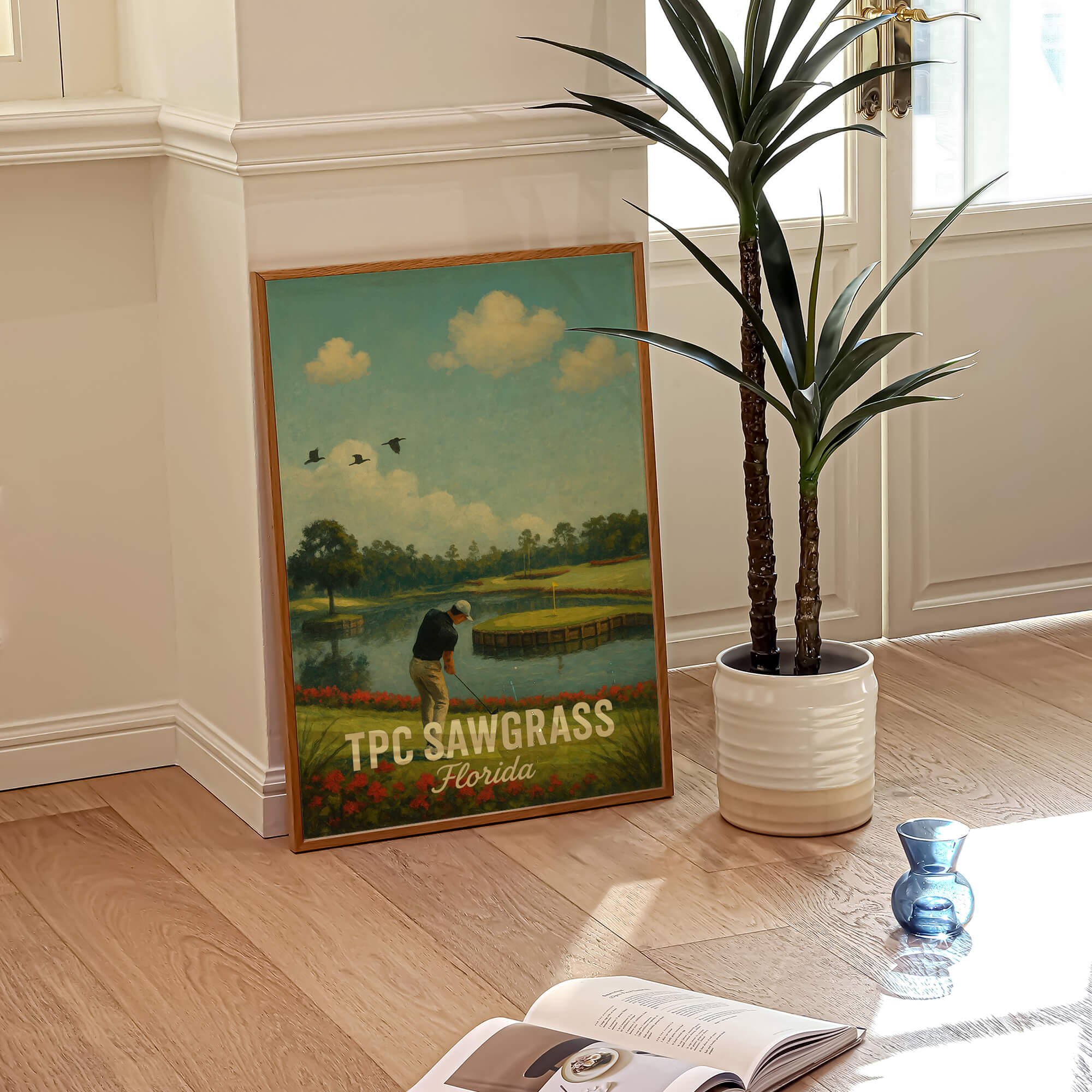 TCP Sawgrass Travel Poster