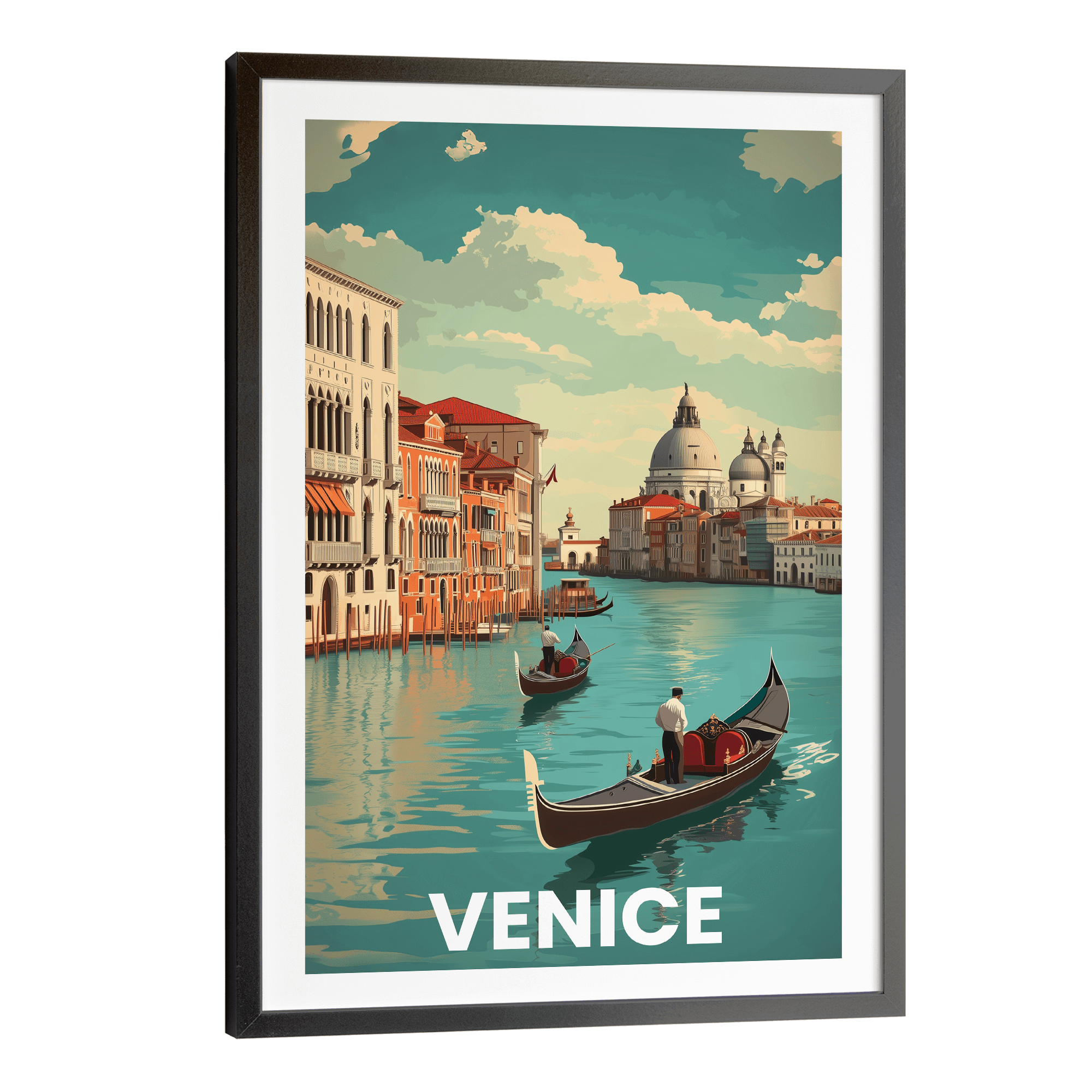 Venice Vintage City Travel Poster