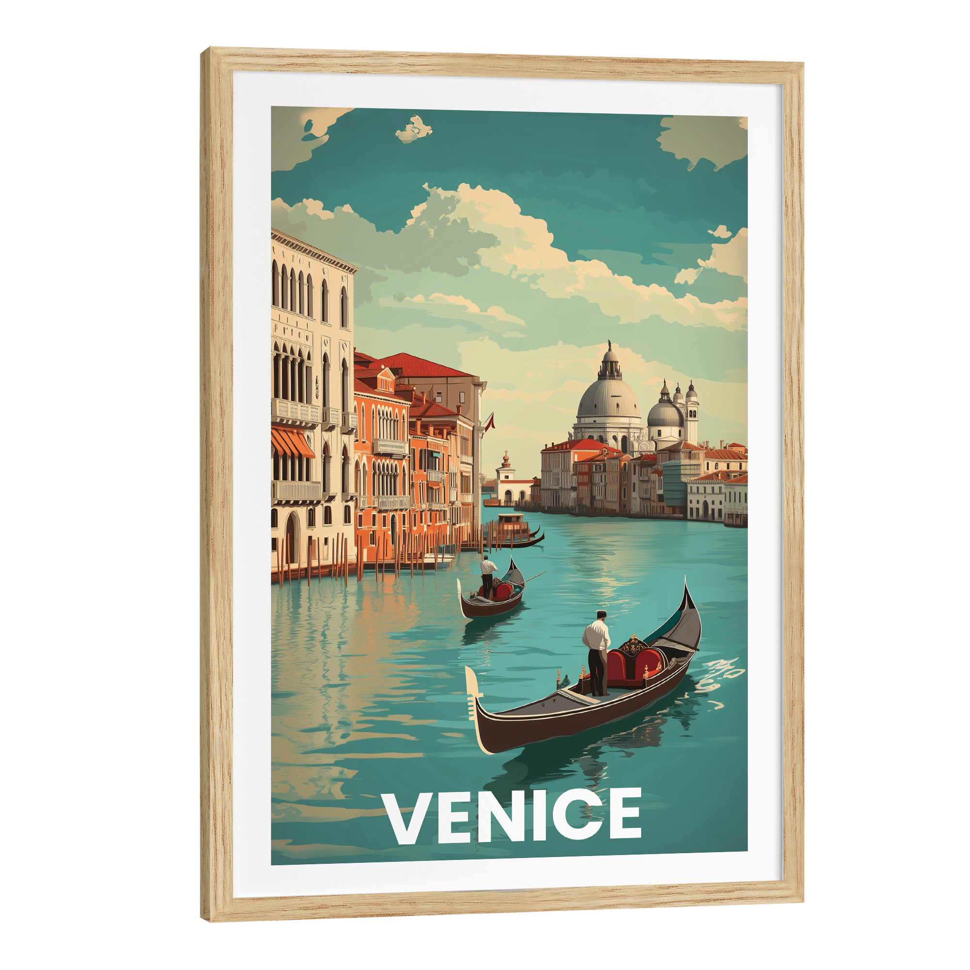 Venice Vintage City Travel Poster