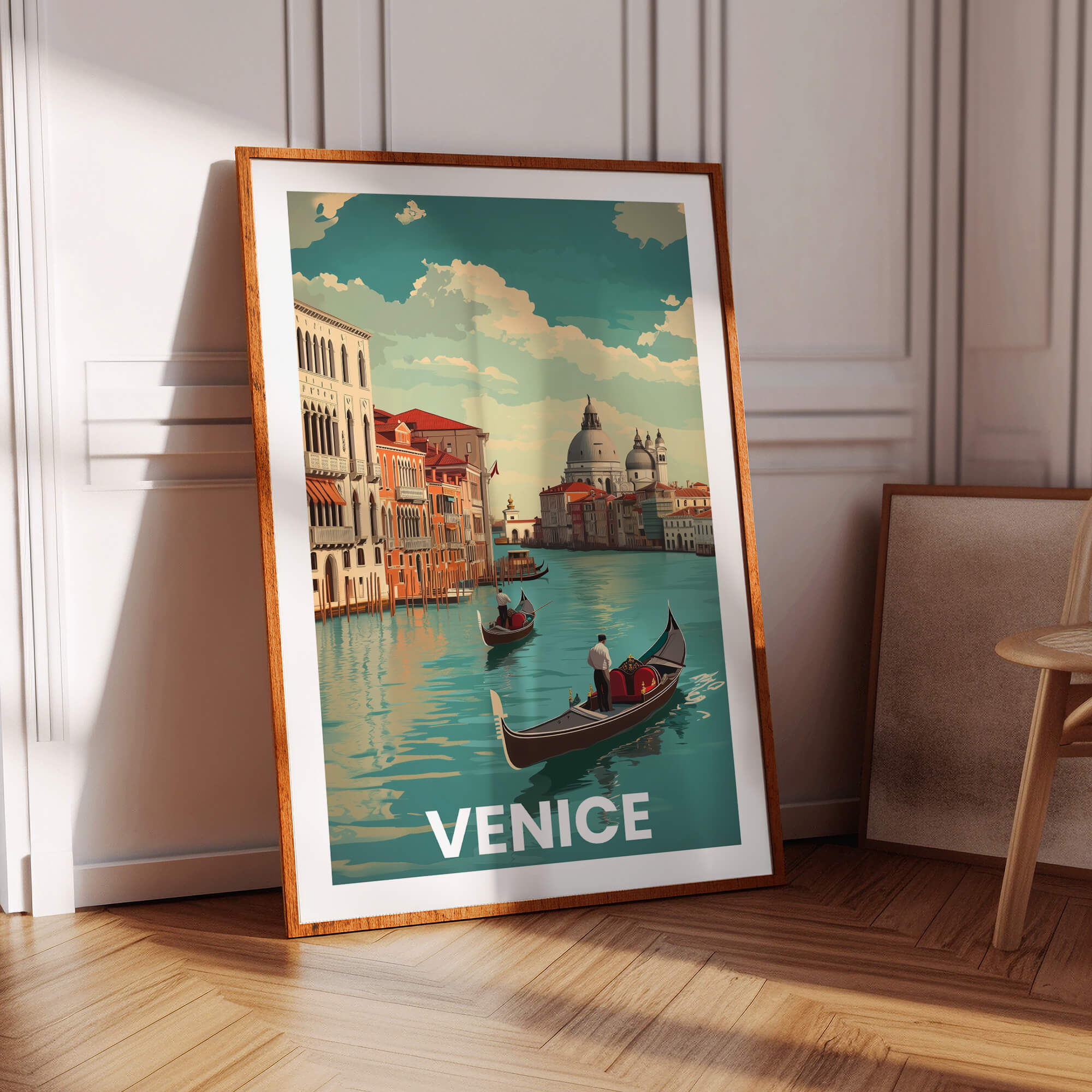 Venice Vintage City Travel Poster