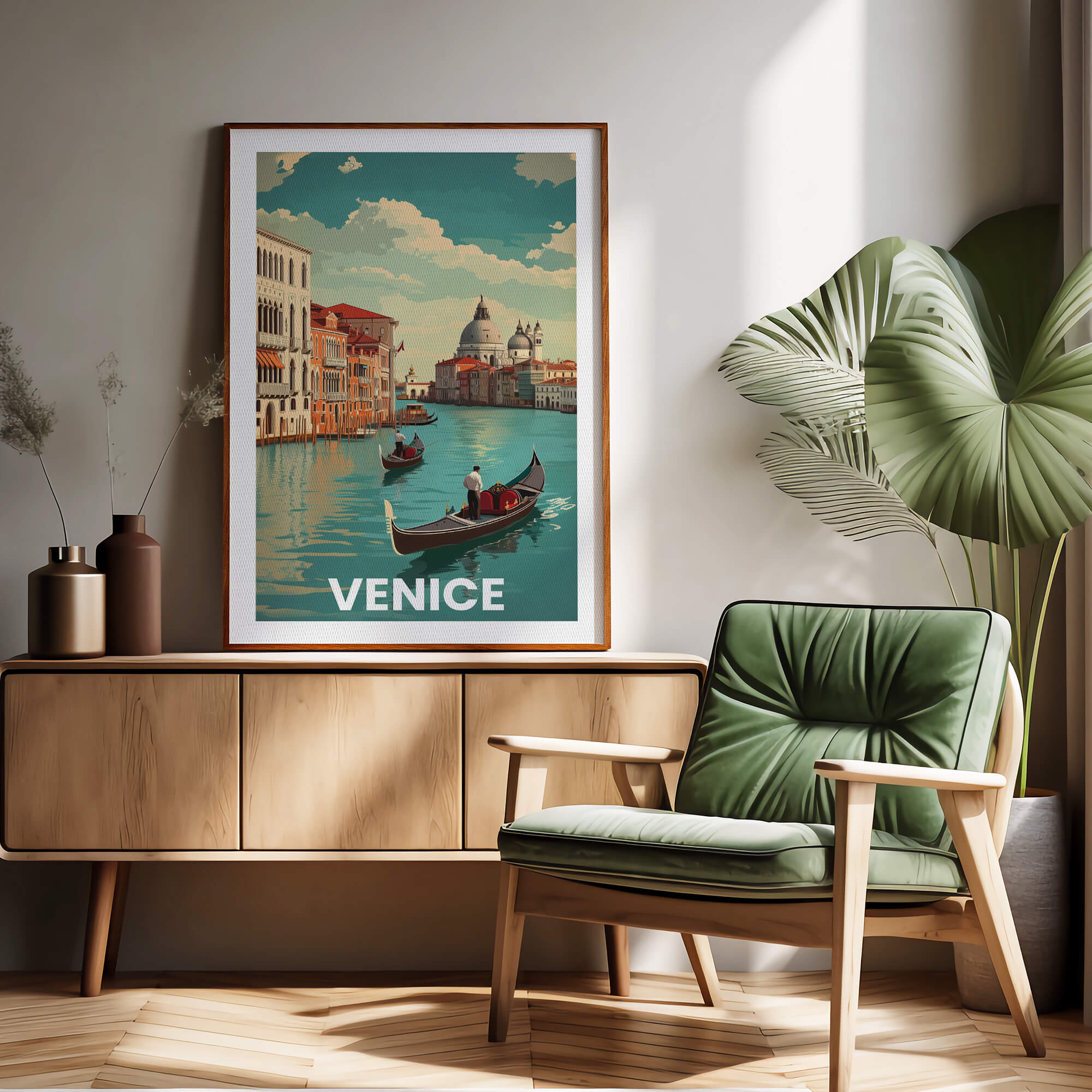 Venice Vintage City Travel Poster