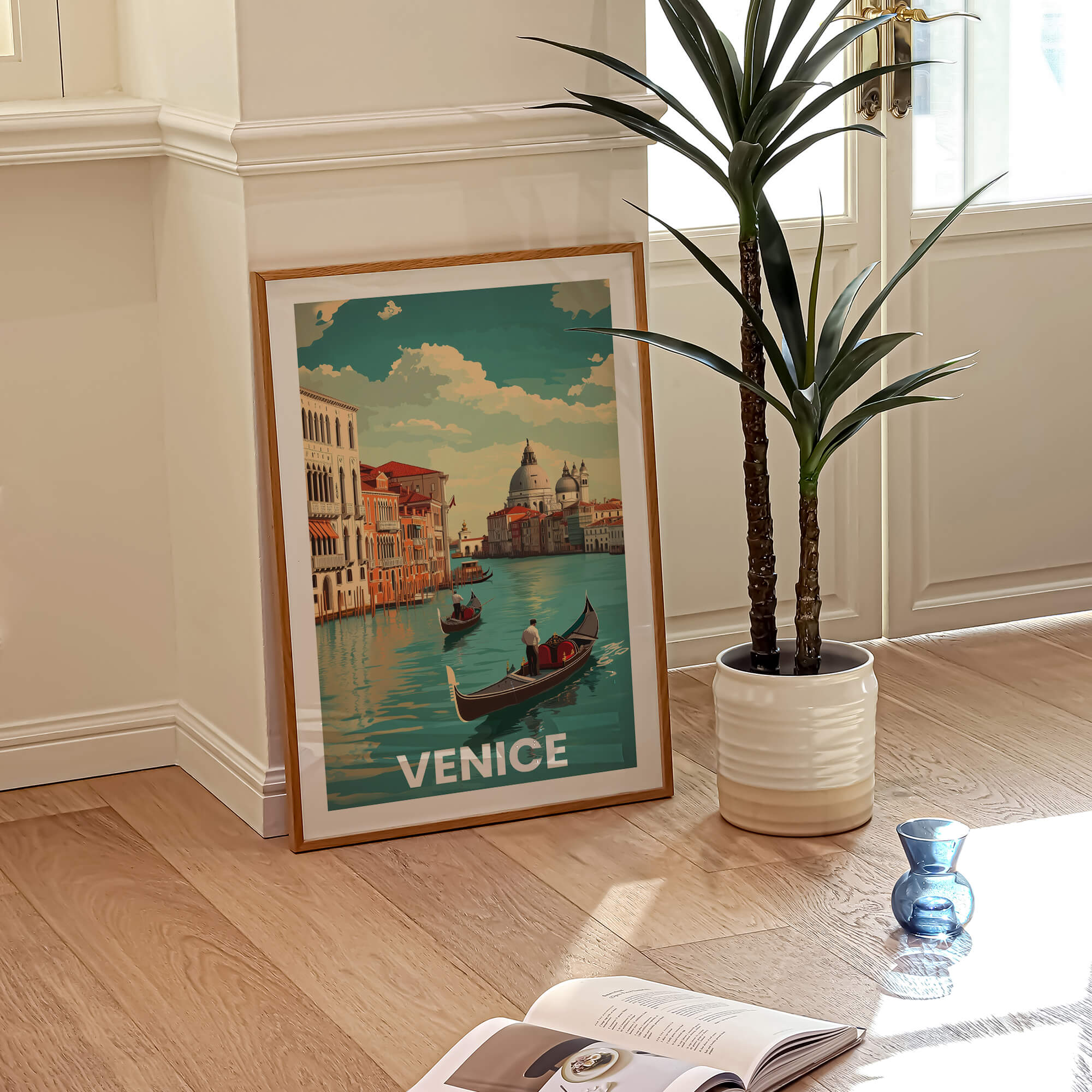 Venice Vintage City Travel Poster