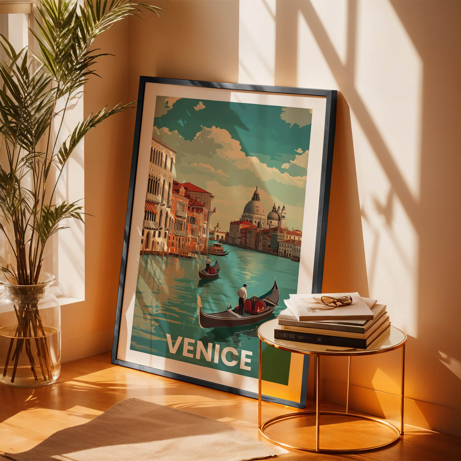 Venice Vintage City Travel Poster