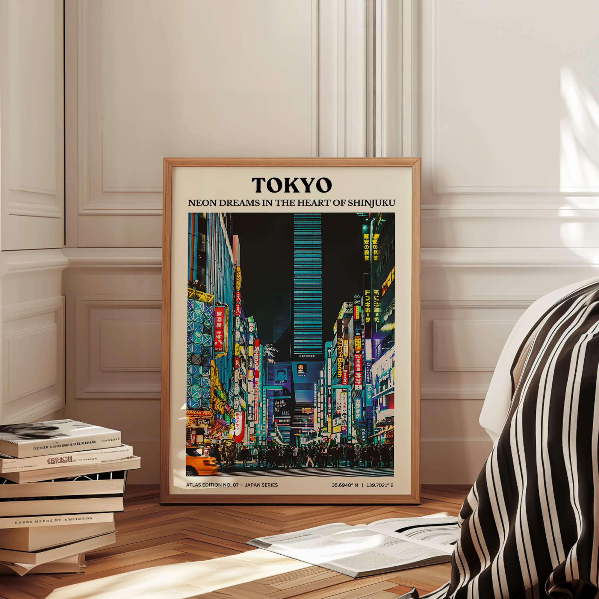 Shinjuku After Dark Travel Poster