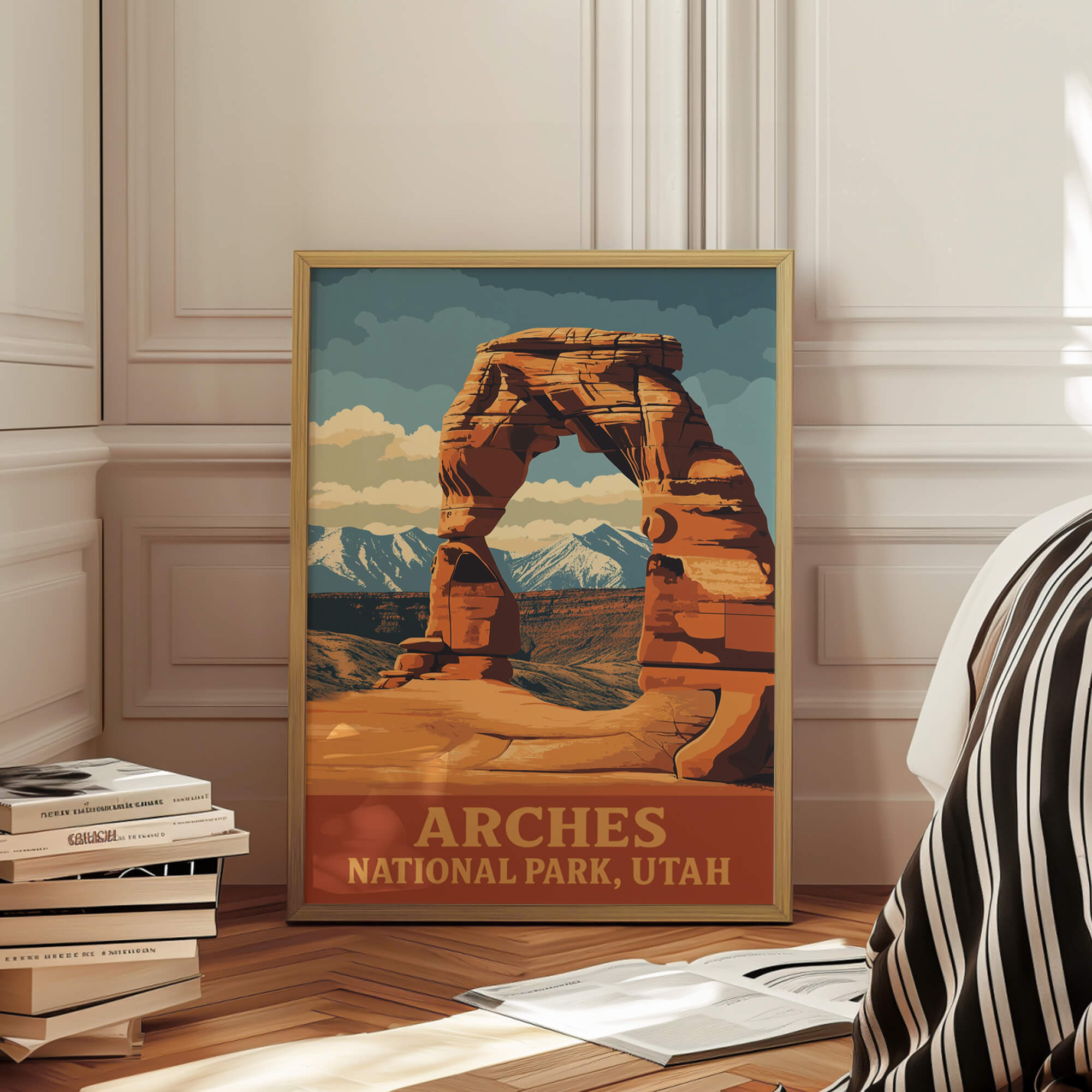 Arches National Park Travel Poster