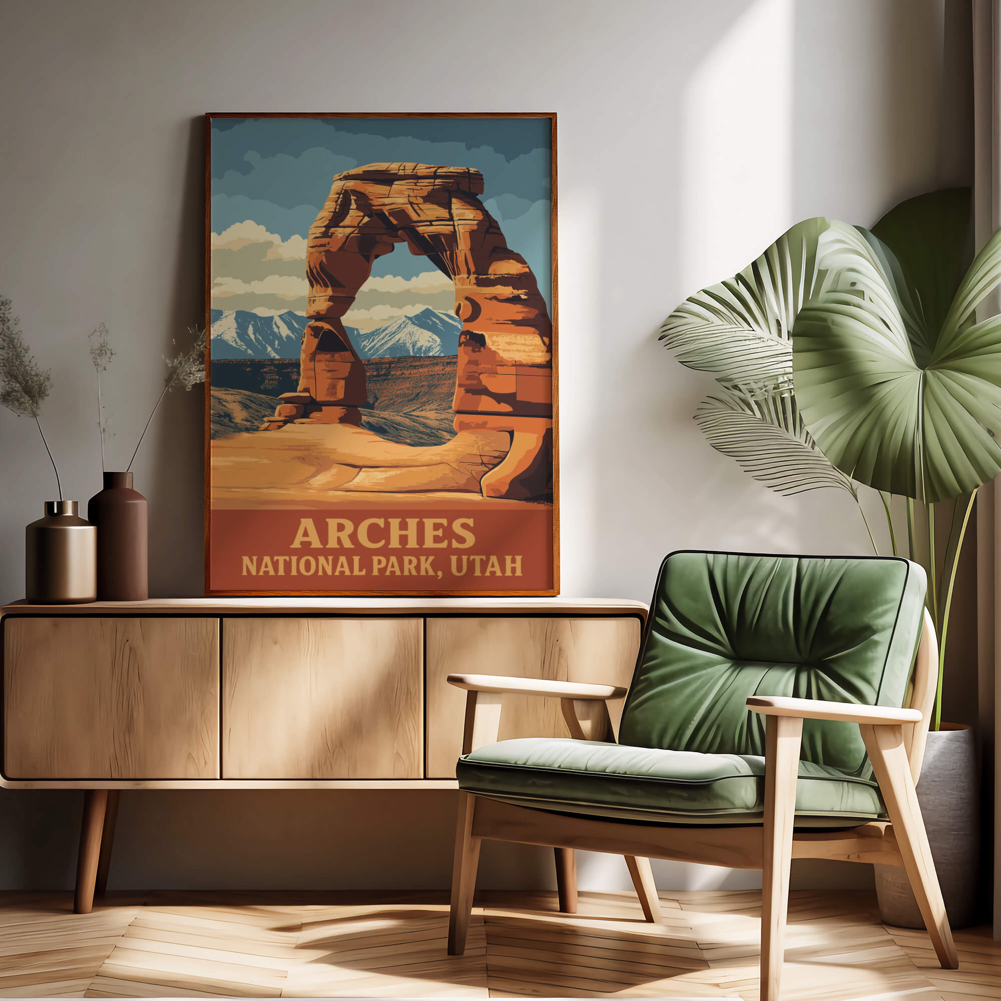 Arches National Park Travel Poster