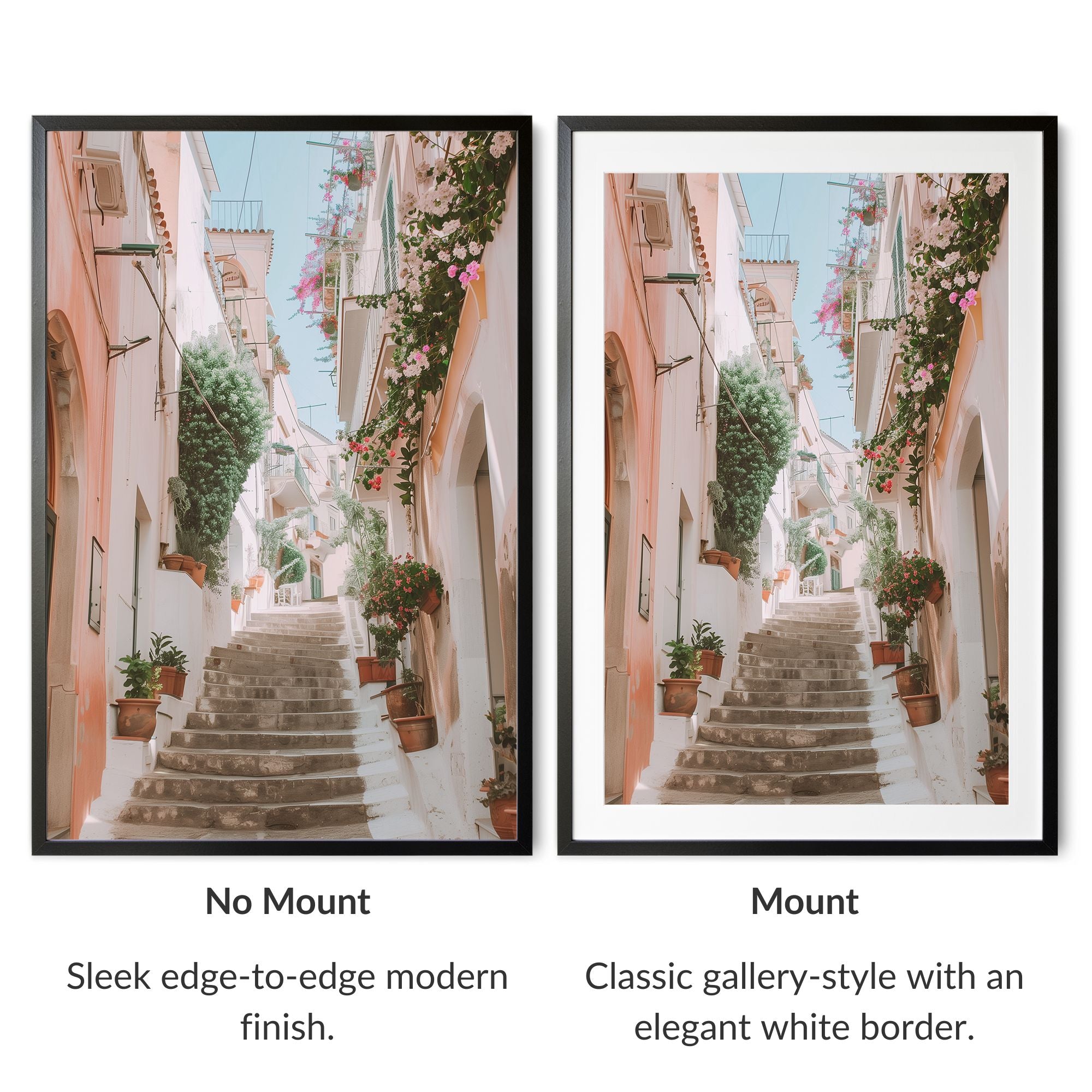 Positano Steps Poster